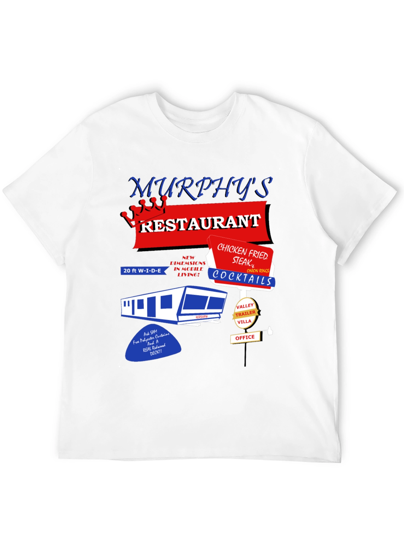 Black Murphy's Restaurant T-Shirt view 12