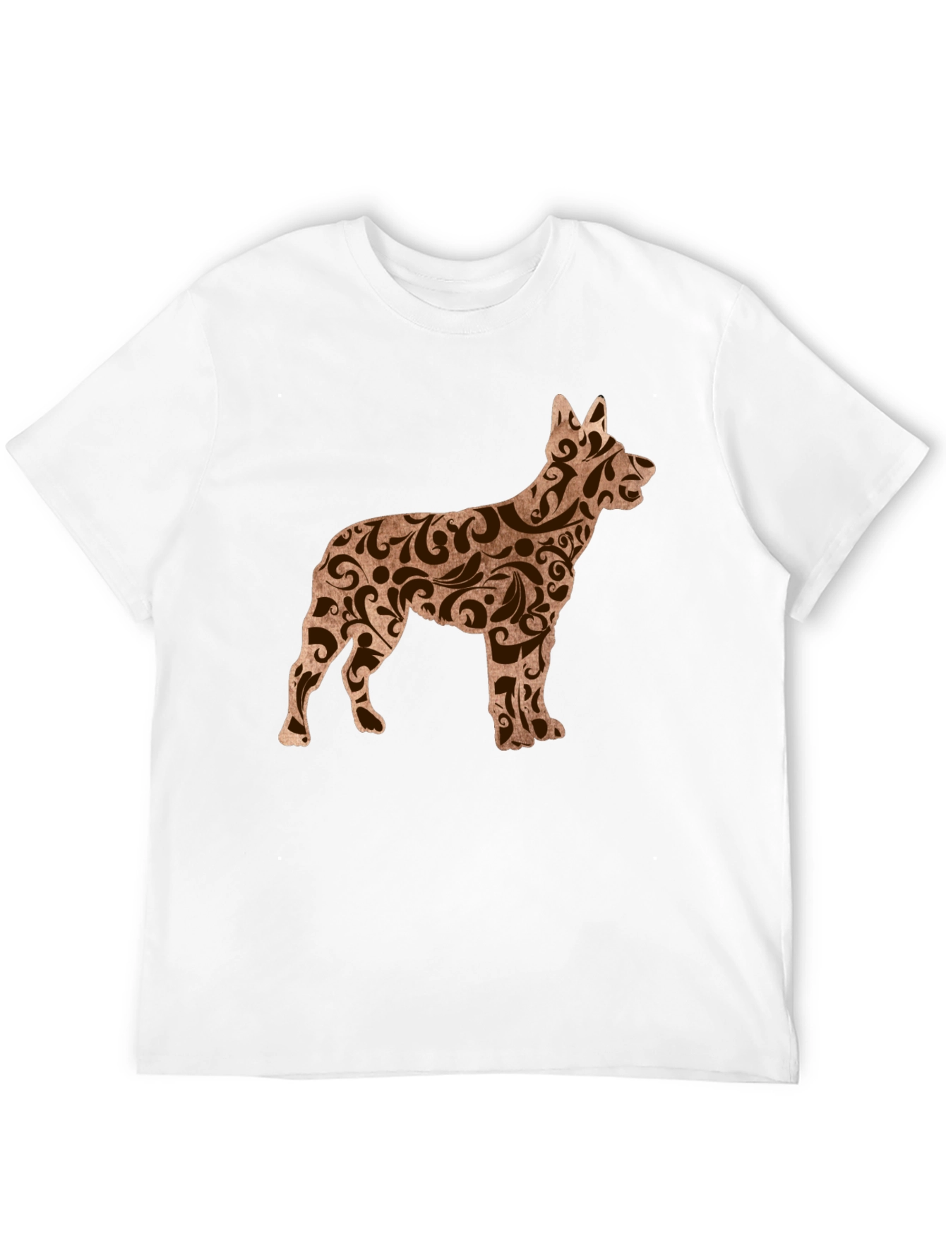 Black Dog Breed Art T-Shirt - Stylish Canine Design view 12