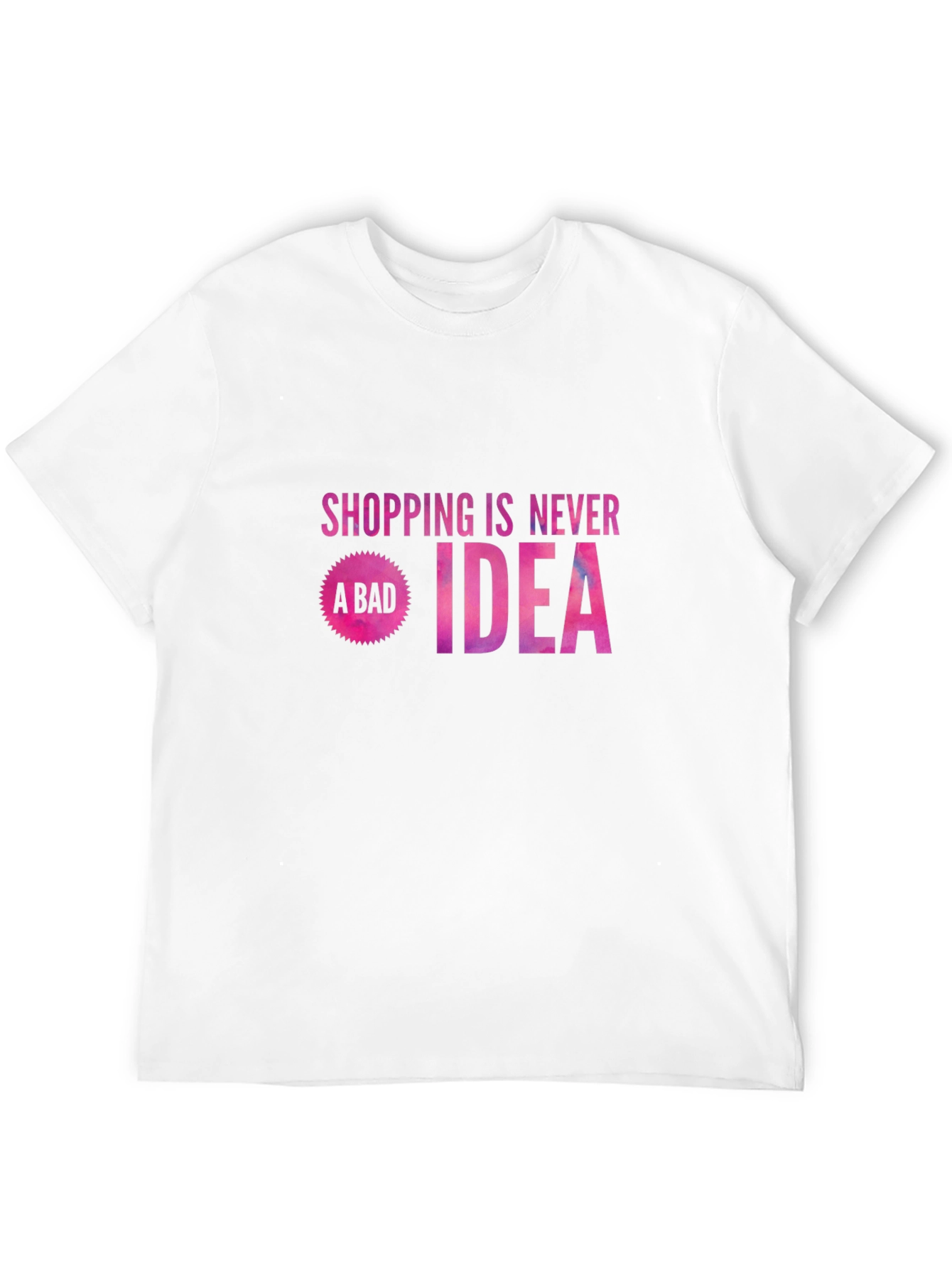 Black Shopping Is Never A Bad Idea Graphic Tee view 12