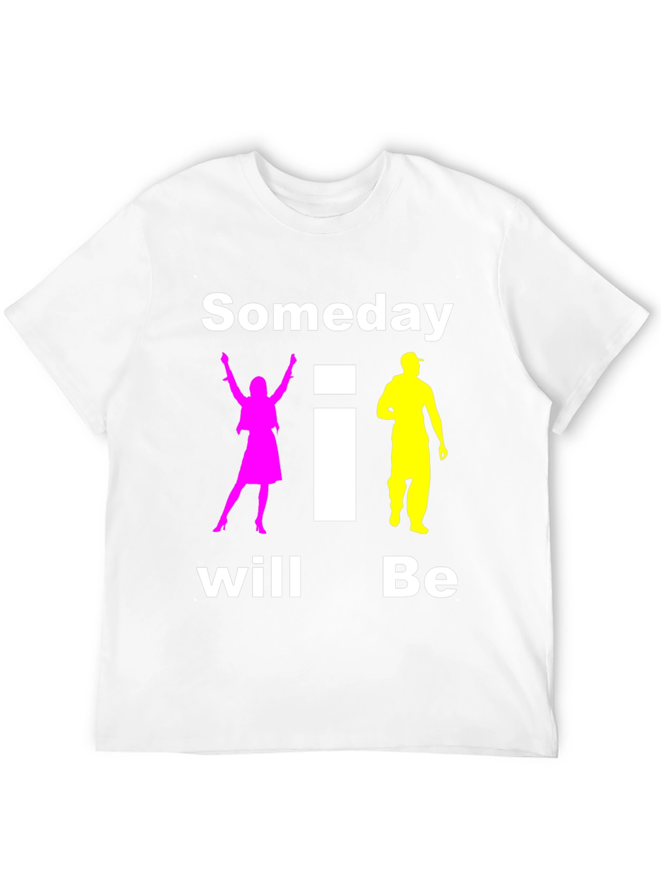 Black Someday I will Be T-Shirt Black Cotton view 12