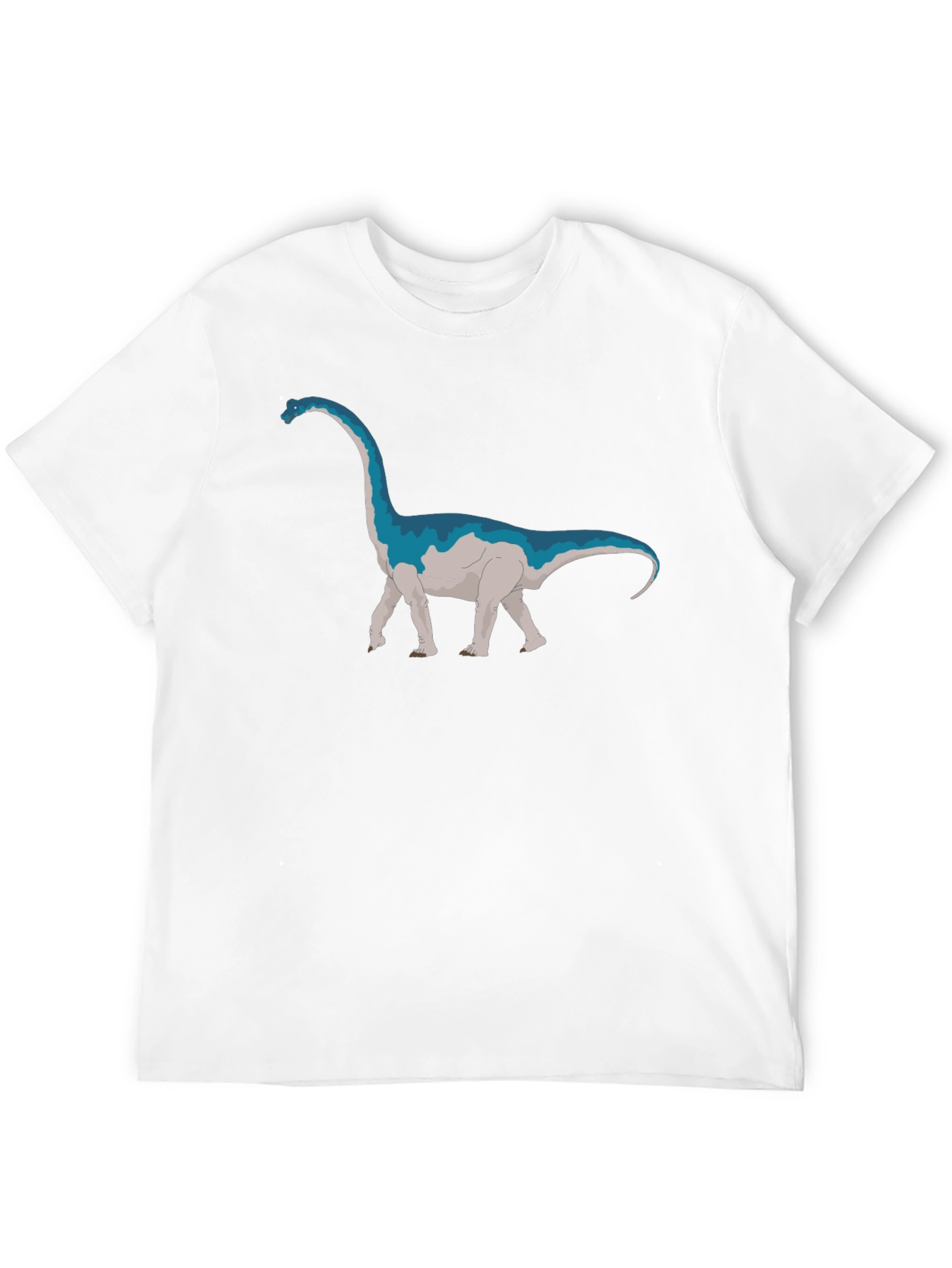 Black Blue Dinosaur Graphic T-Shirt view 12