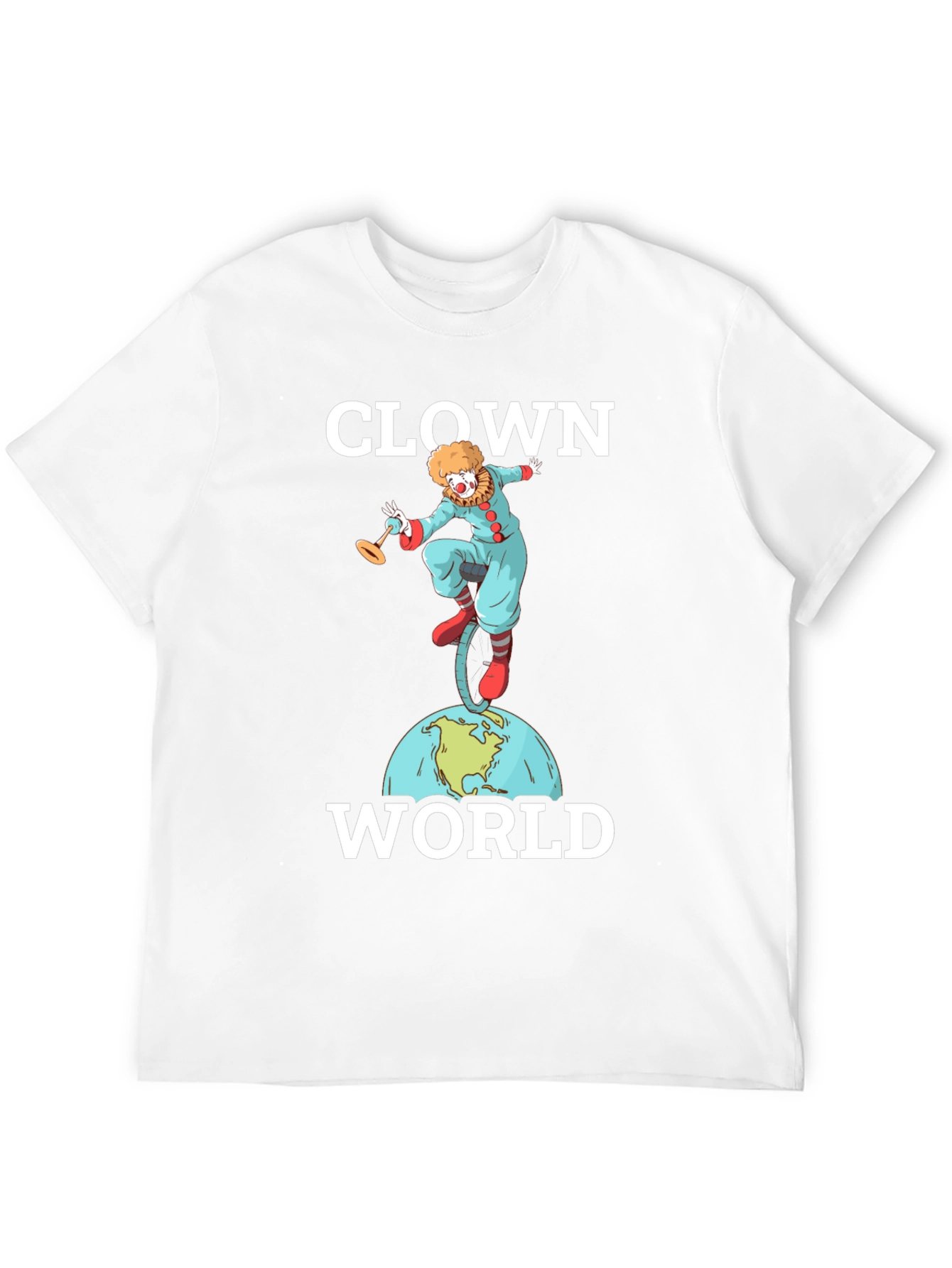 Black Clown World Graphic T-Shirt view 12