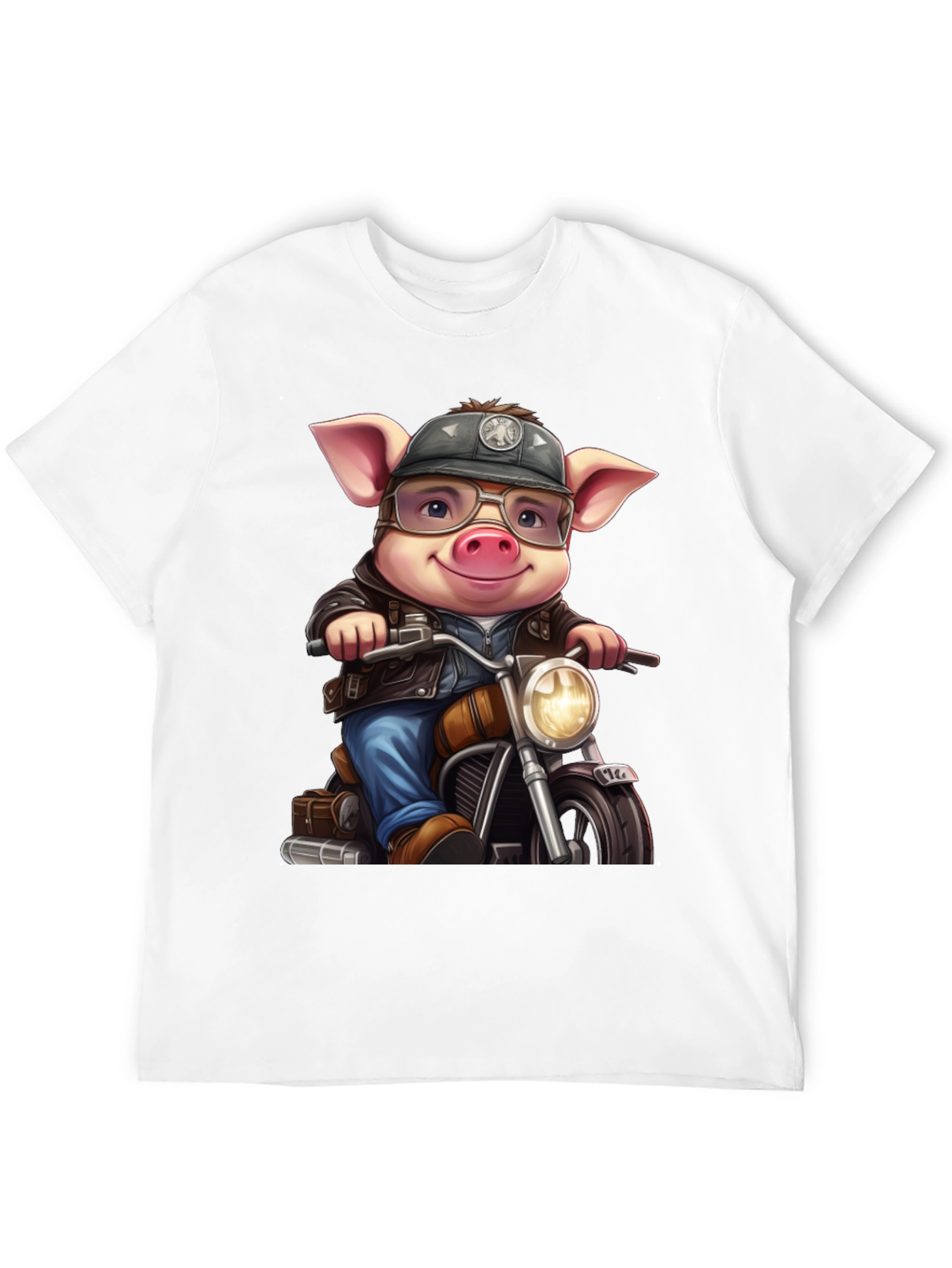 Pig Biker T-Shirt - 12