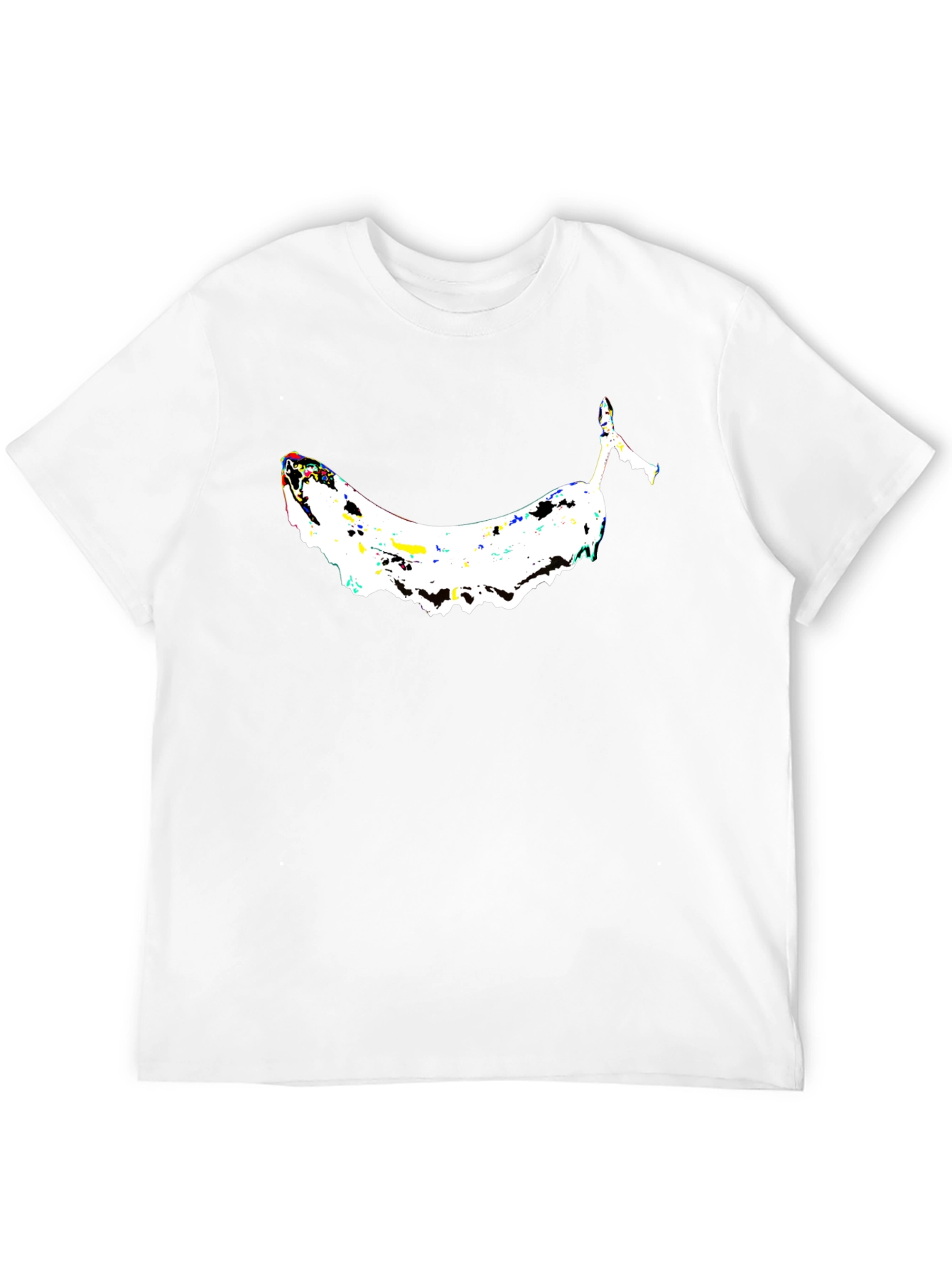 Black Melting Banana Graphic Tee - Cool & Quirky view 12