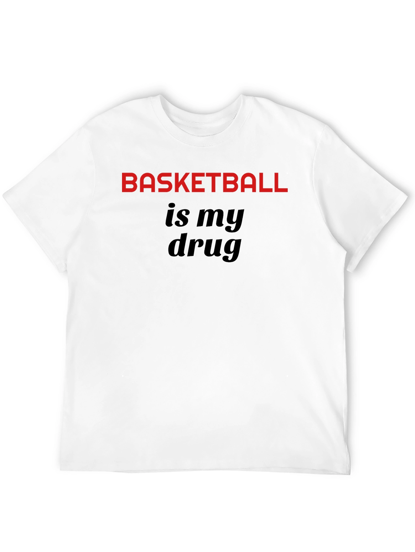 Black Basketball Is My Drug T-Shirt - Sport Fan Tee view 12