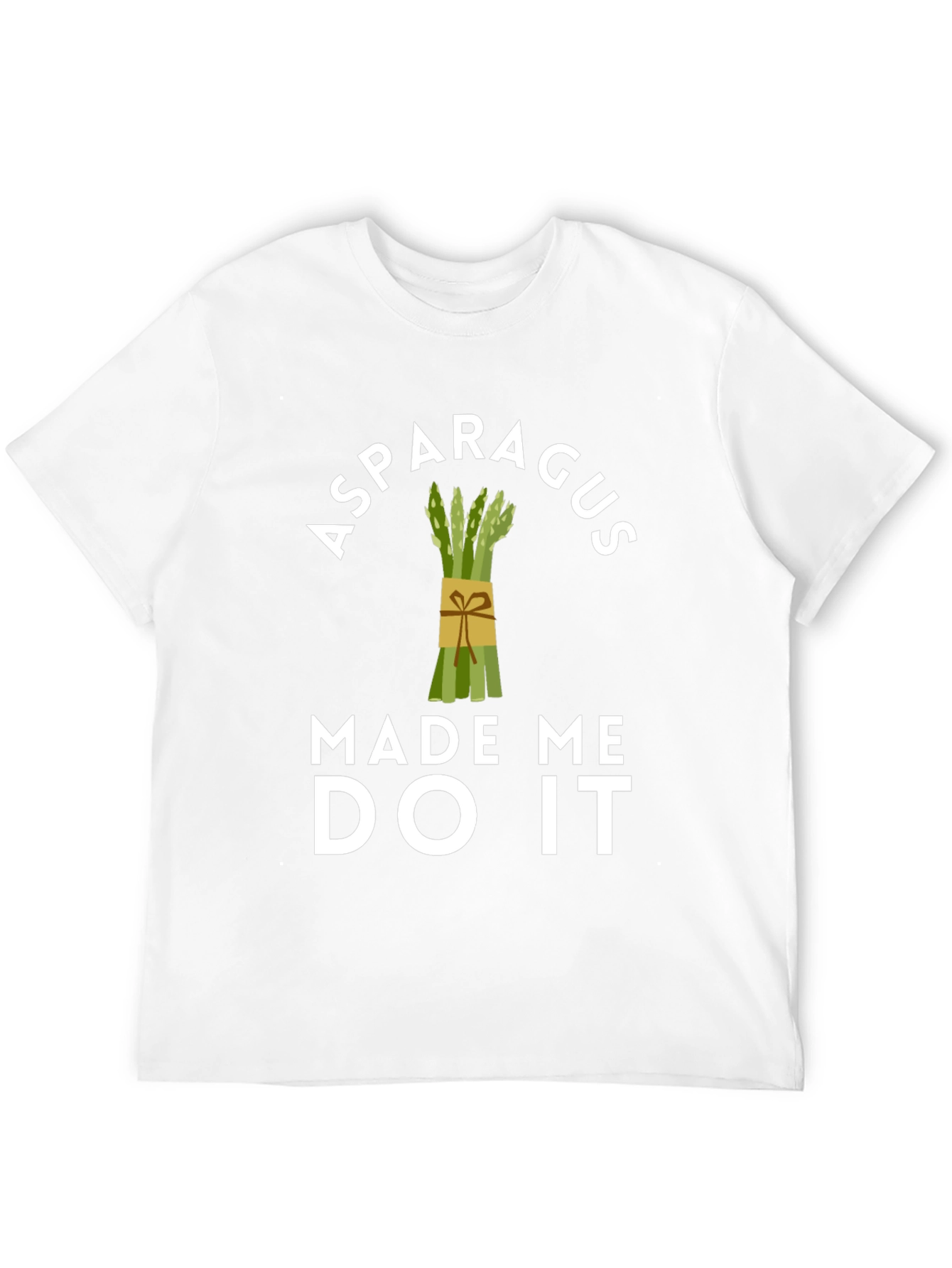 Black Asparagus Made Me Do It T-Shirt view 12