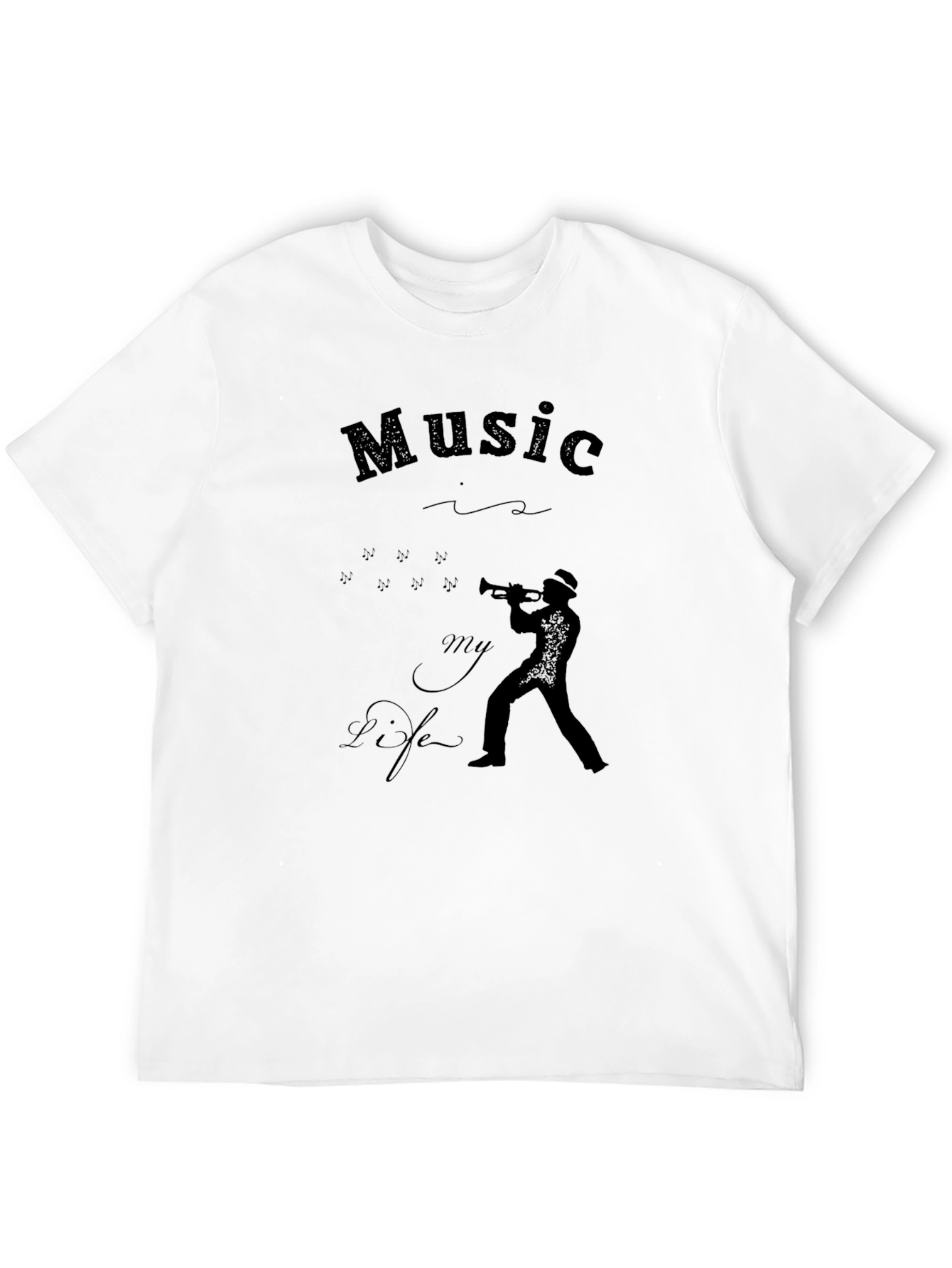 Black Music is My Life Graphic Tee view 12