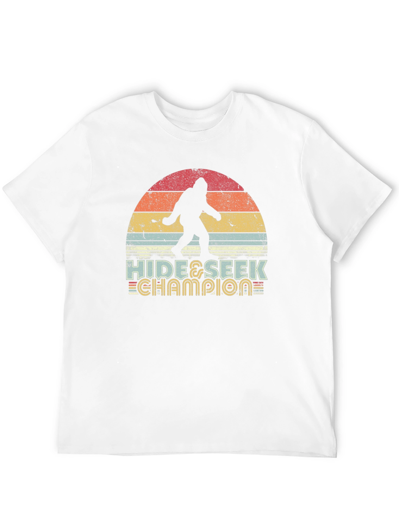 Black Hide & Seek Champion Bigfoot T-Shirt view 12