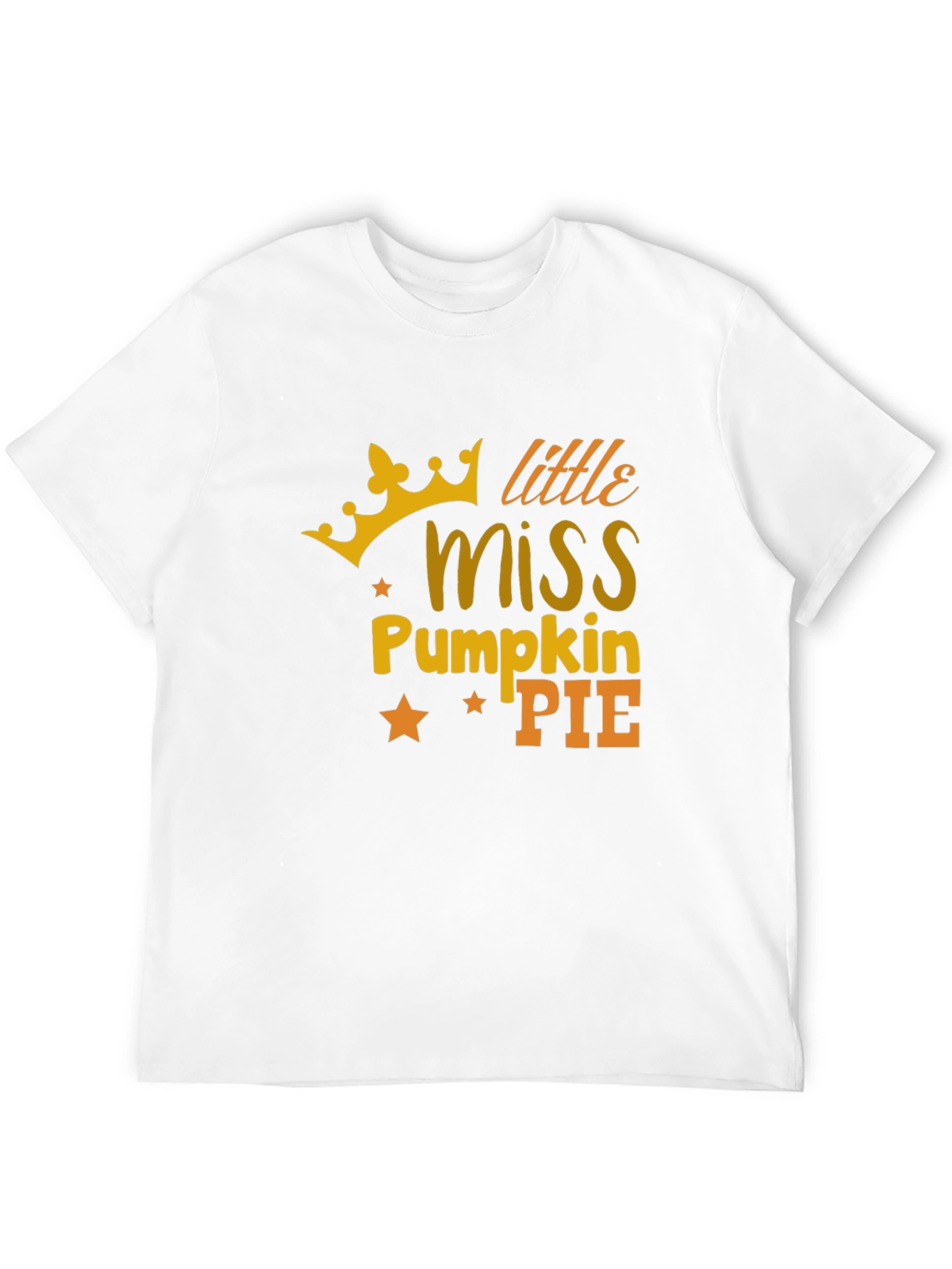 Black Little Miss Pumpkin Pie T-Shirt - Fall Theme view 12