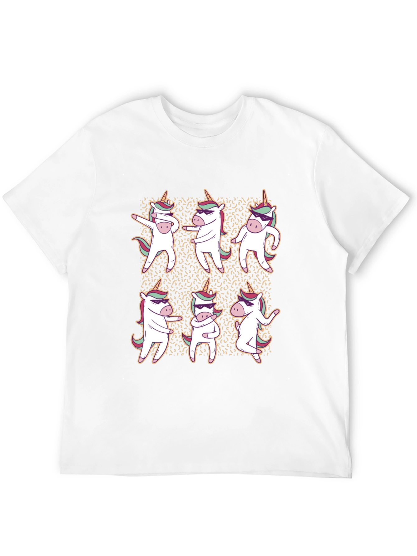 Black Dancing Unicorns Graphic Tee view 12