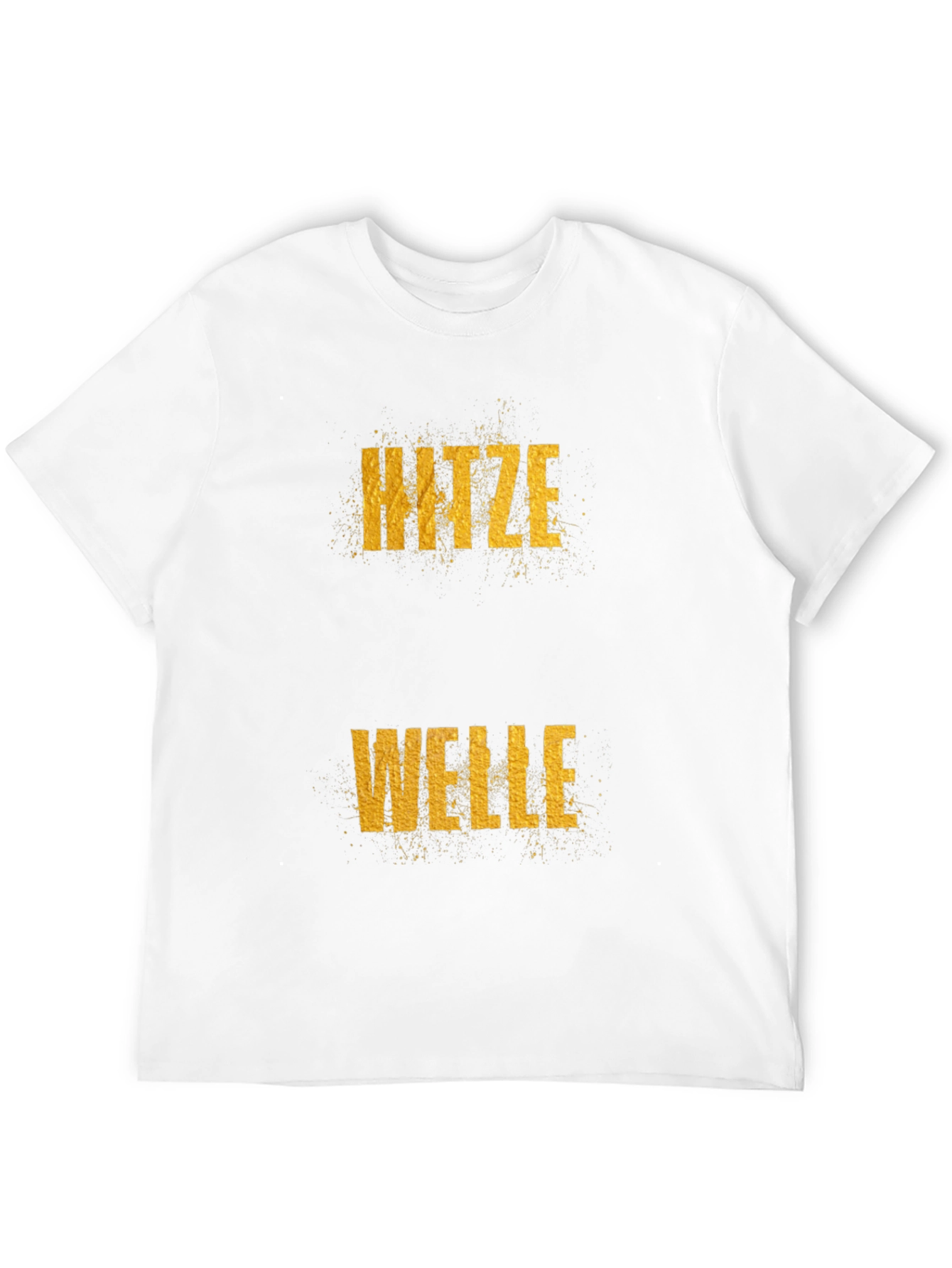 Black Hitzewelle Black Graphic Tee - Heatwave T-Shirt view 12