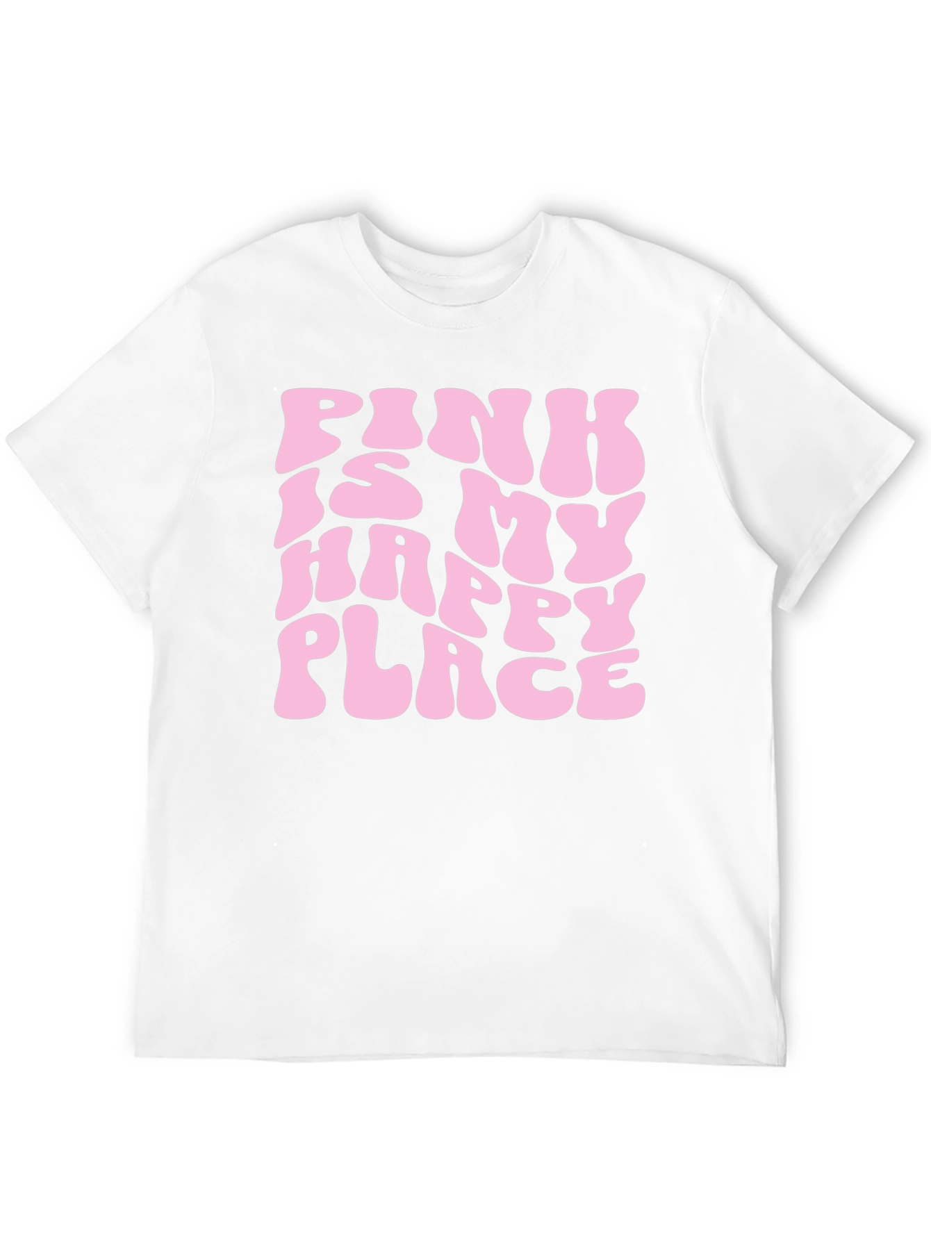 Black Pink is My Happy Place Graphic Tee - Soft & Comfy! view 12