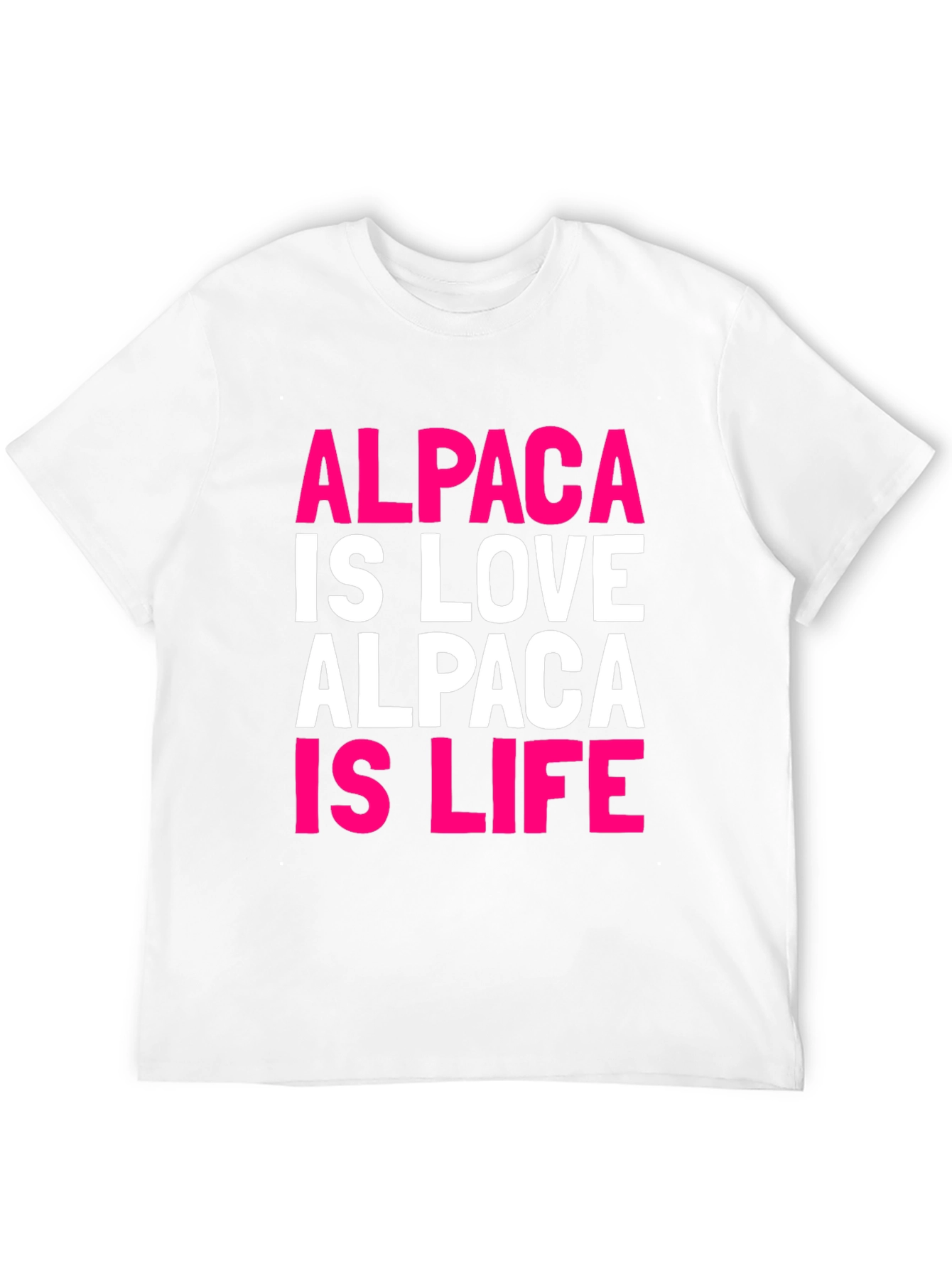 Black Alpaca Love T-Shirt - Trendy Graphic Tee view 12