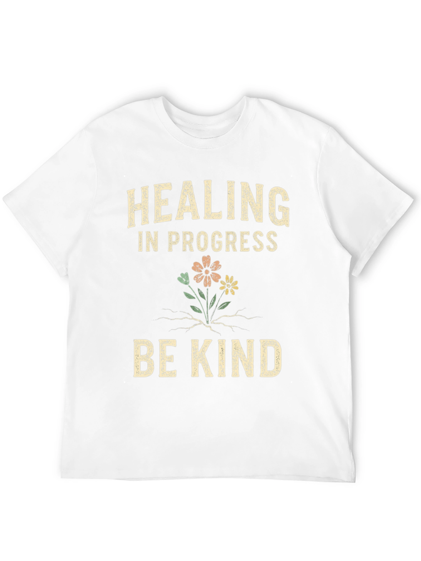 Black Healing In Progress Be Kind Graphic Tee view 12