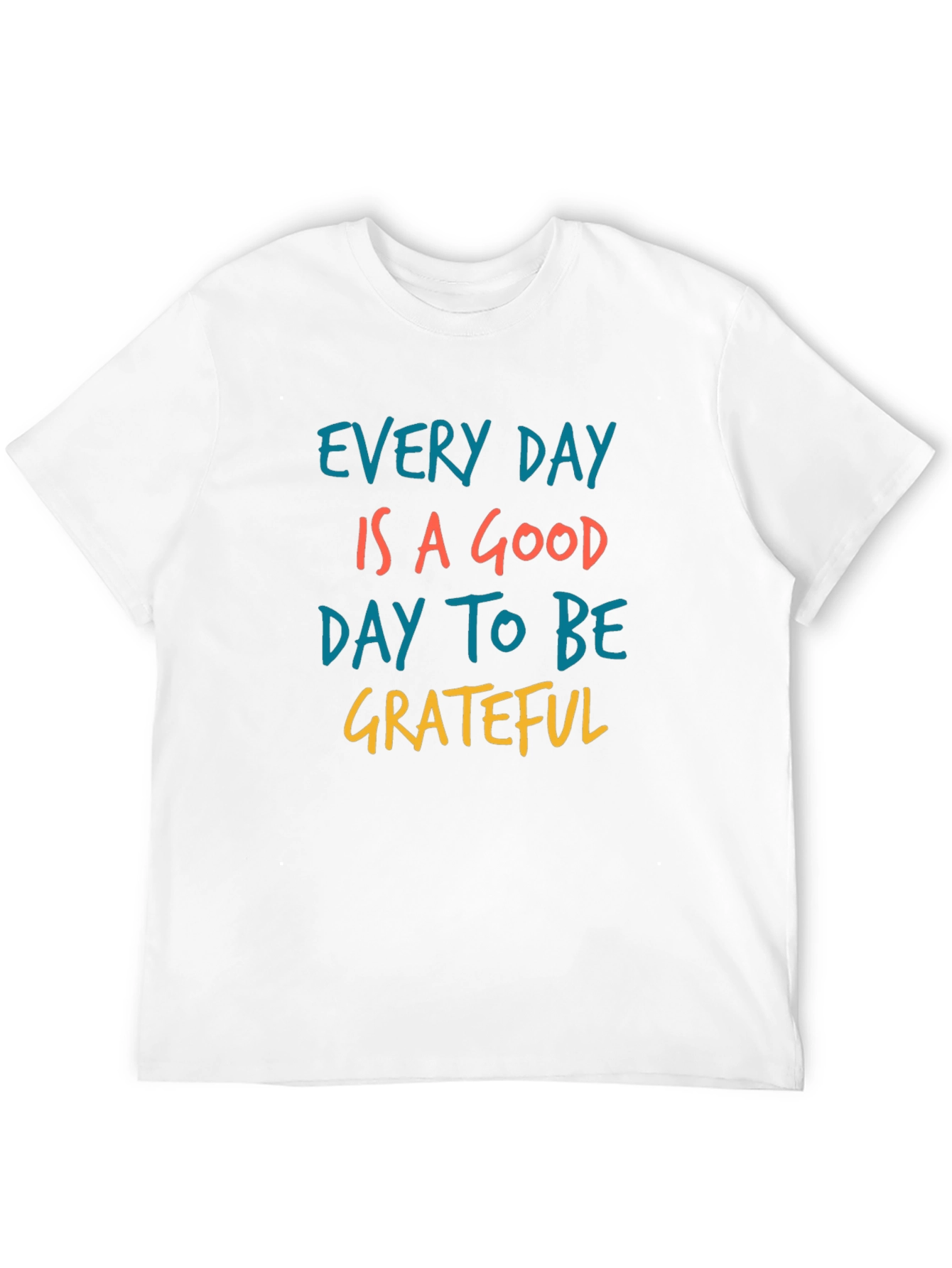 Black Grateful Graphic Tee - Every Day is a Good Day view 12