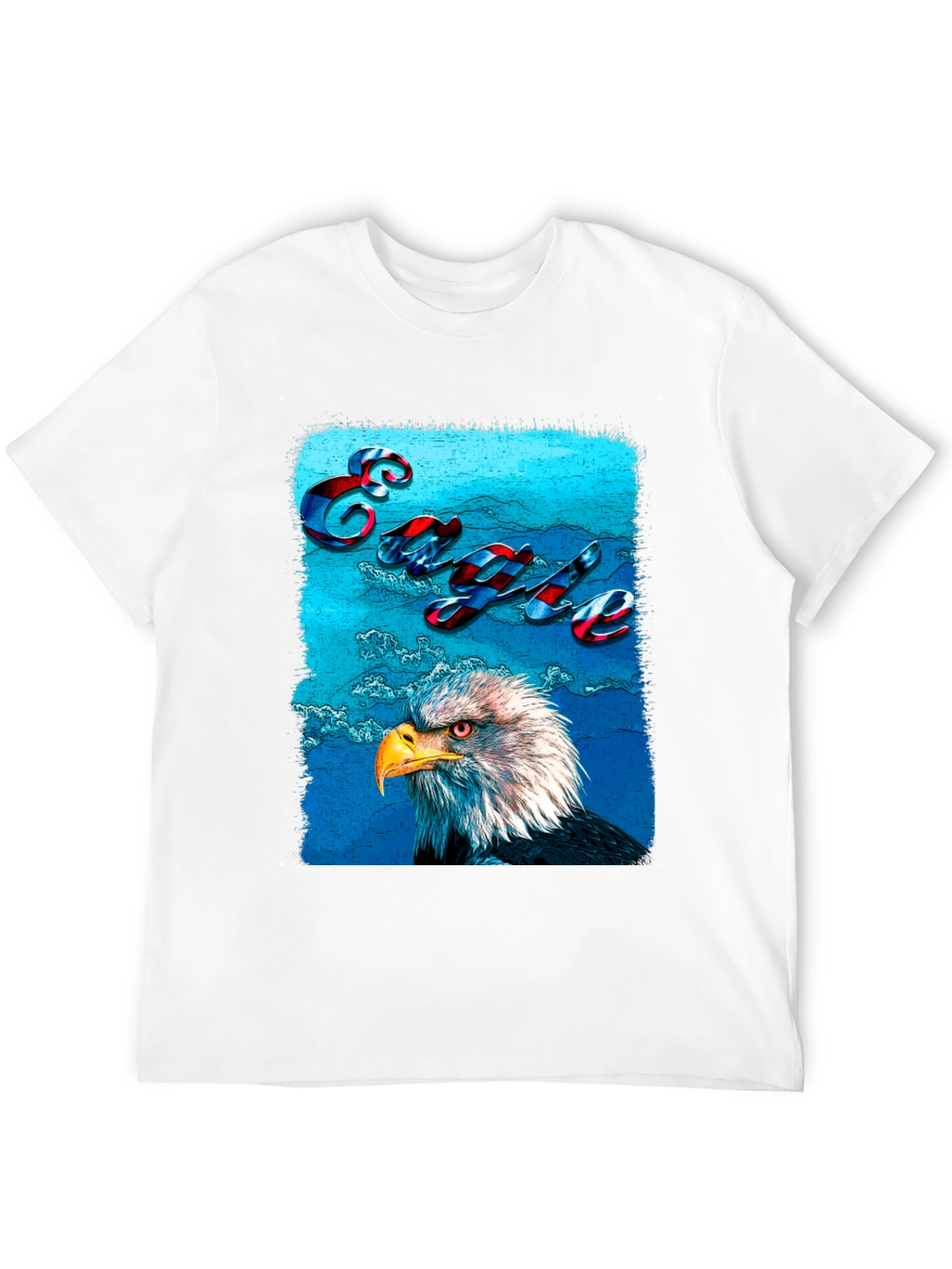 Black Eagle Graphic T-Shirt - Patriotic USA Style view 12