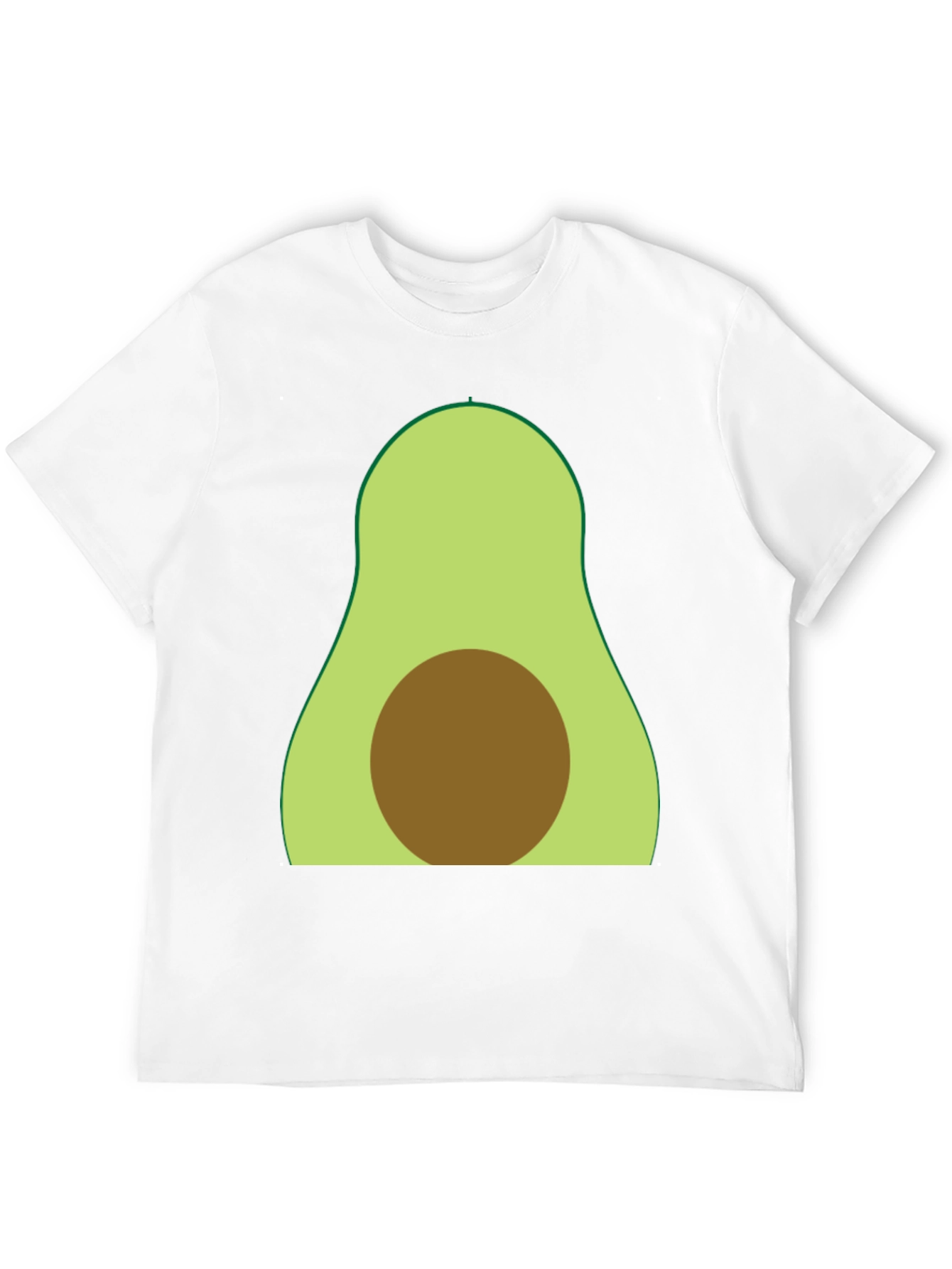Black Avocado Graphic Tee - Soft Cotton Blend view 12