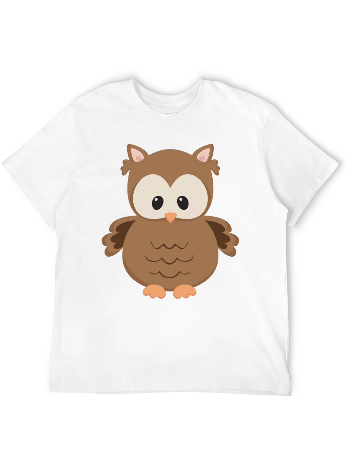 Black Owl Graphic Print T-Shirt - Unisex view 12