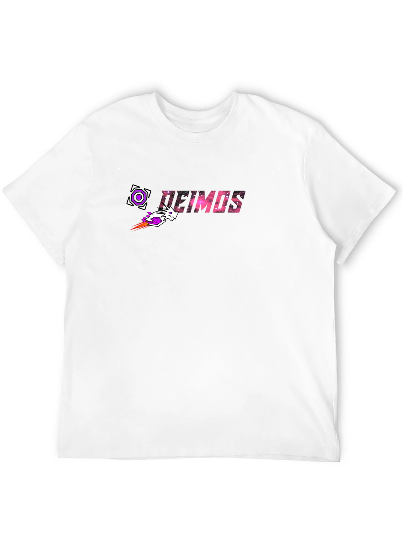 Black Deimos Graphic Tee - Black Cotton Blend view 12