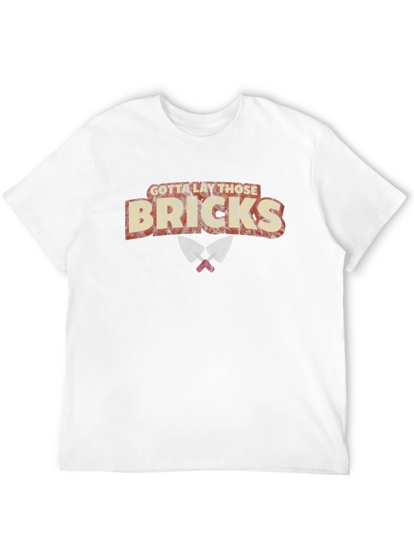 Black Gotta Lay Those Bricks Graphic T-Shirt view 12