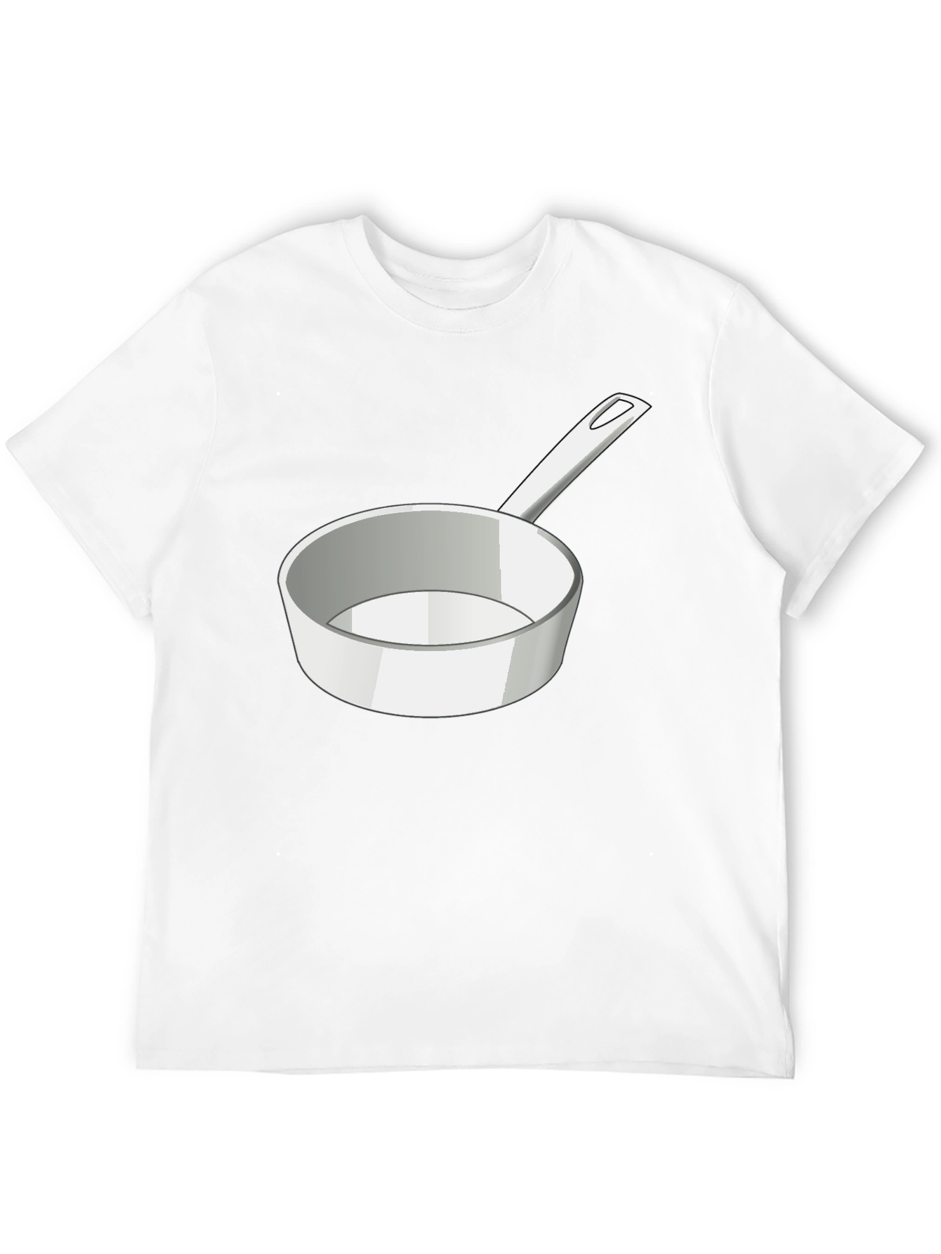 Black Novelty Pan Graphic T-Shirt view 12