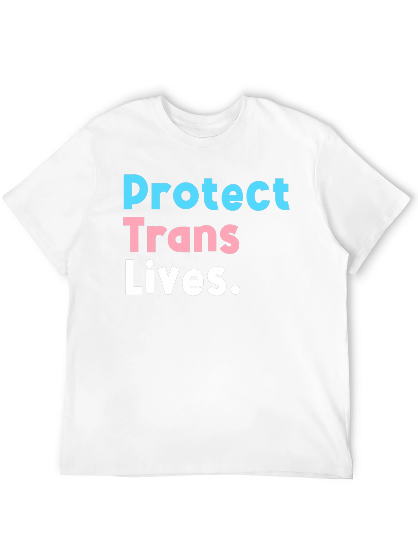 Black Protect Trans Lives T-Shirt - Black view 12