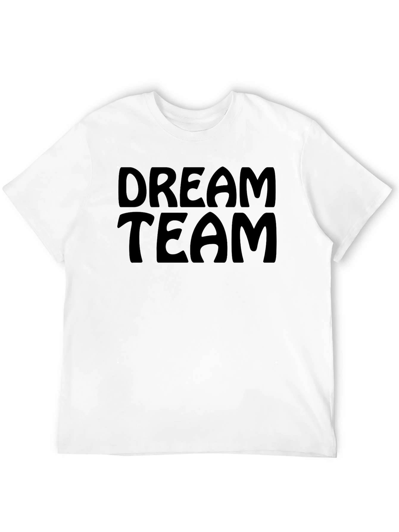 Black Dream Team Black Graphic T-Shirt view 12