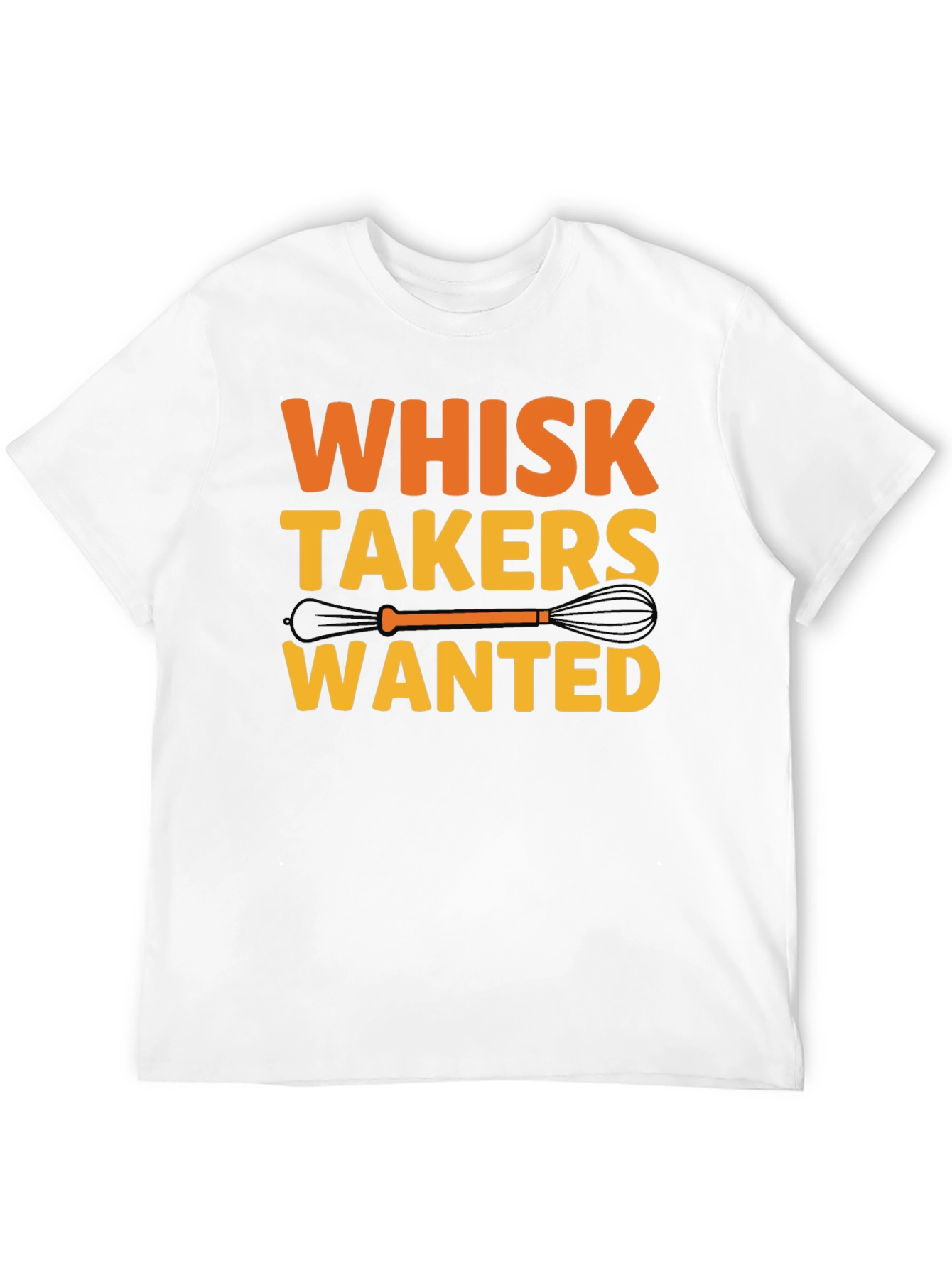Black Whisk Takers Wanted Funny Baking T-Shirt view 12