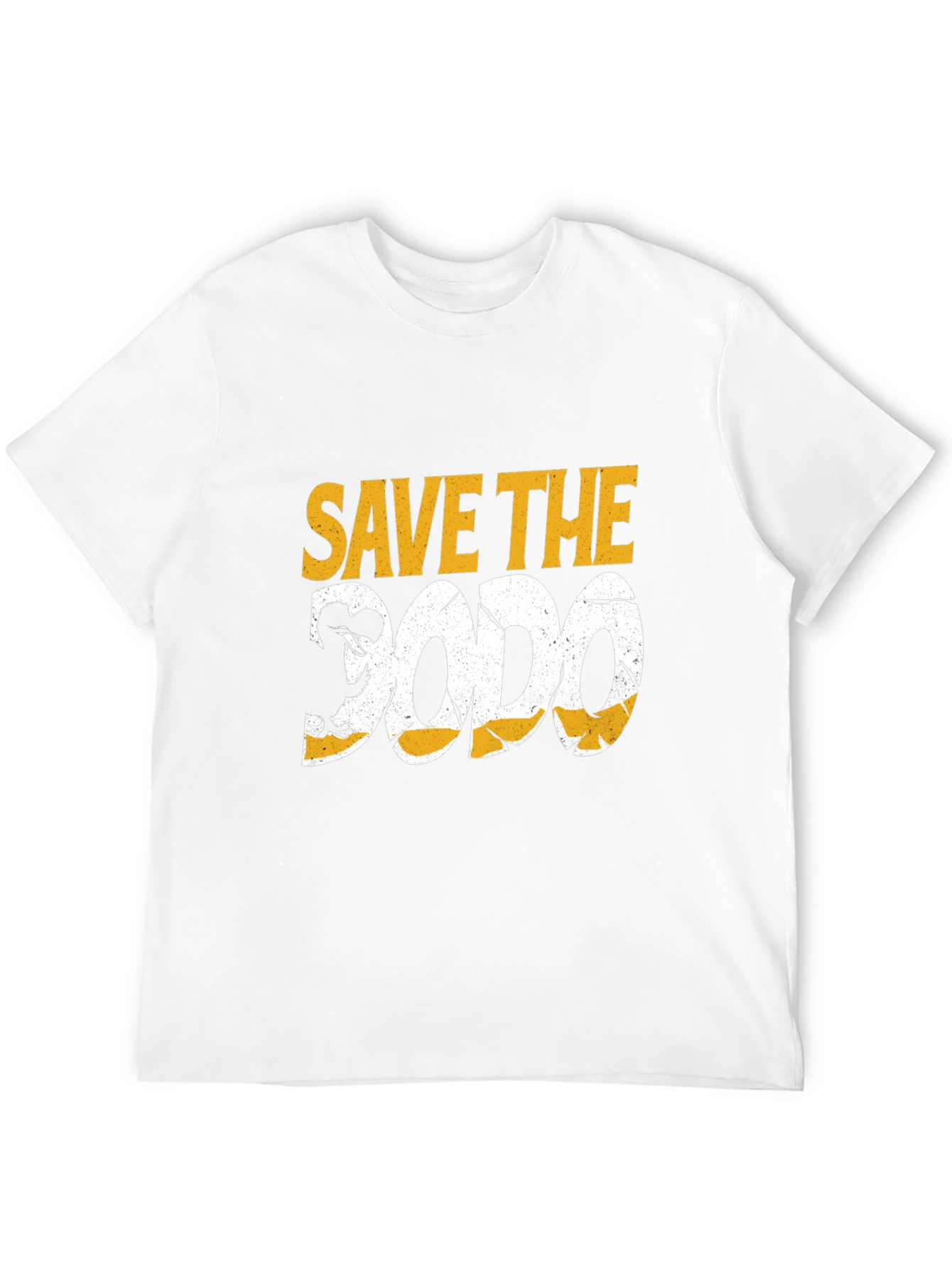 Black Save the Dodo Graphic Tee - Black Cotton T-Shirt view 12