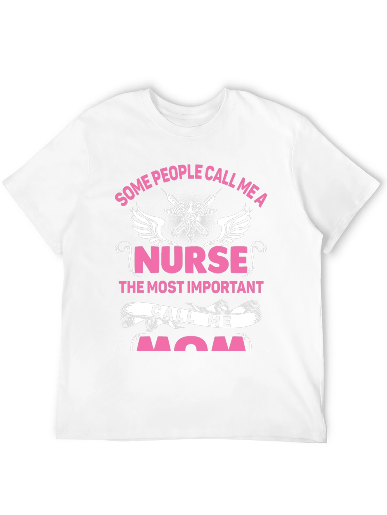 Black Nurse Mom Graphic Tee view 12