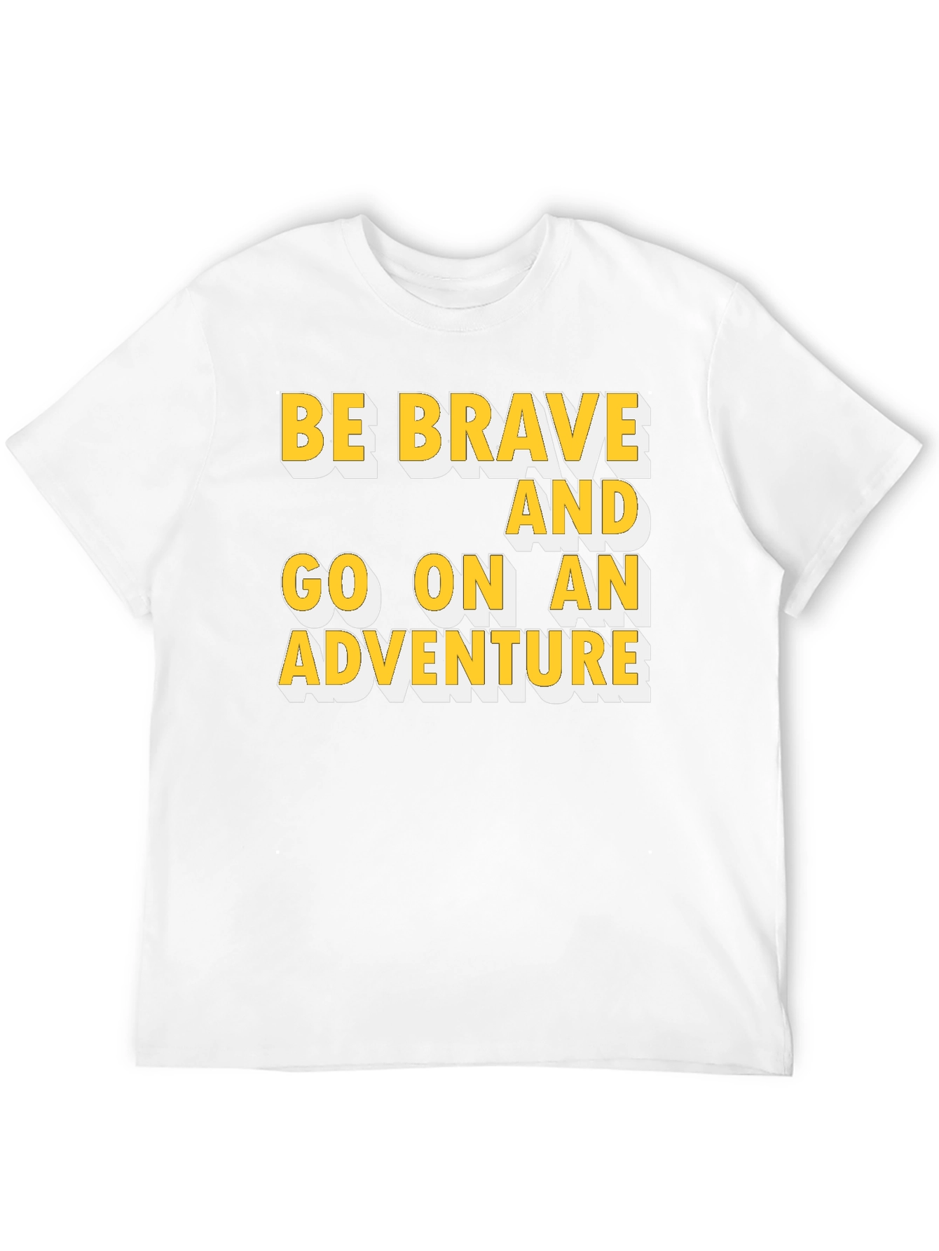 Black Be Brave Adventure Graphic Tee view 12