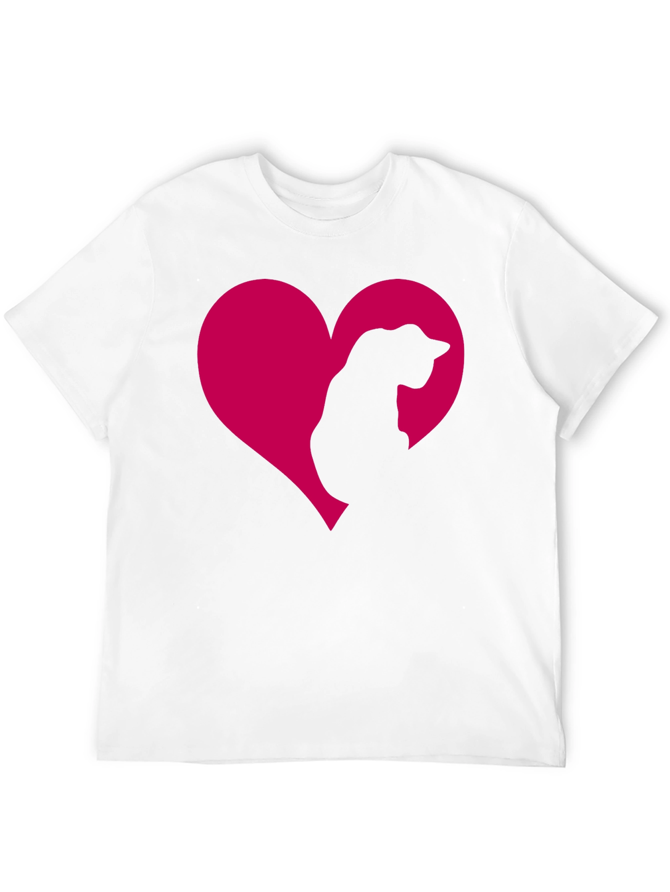 Black Cat Heart Tee - Adorable Feline Love T-Shirt view 12