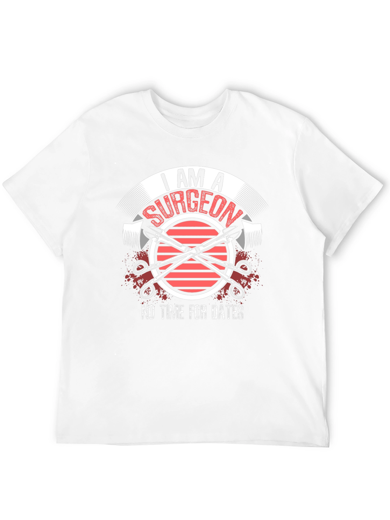 Black I Am A Surgeon Graphic T-Shirt view 12