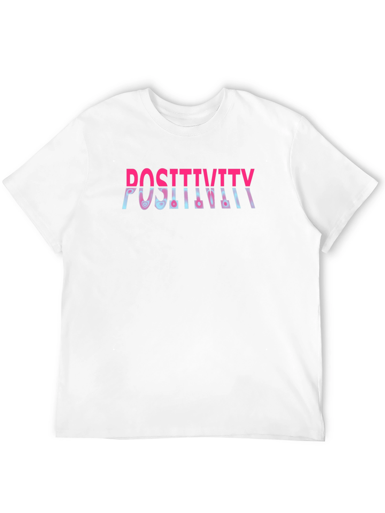 Black Positivity Graphic Print Crew Neck T-Shirt view 12