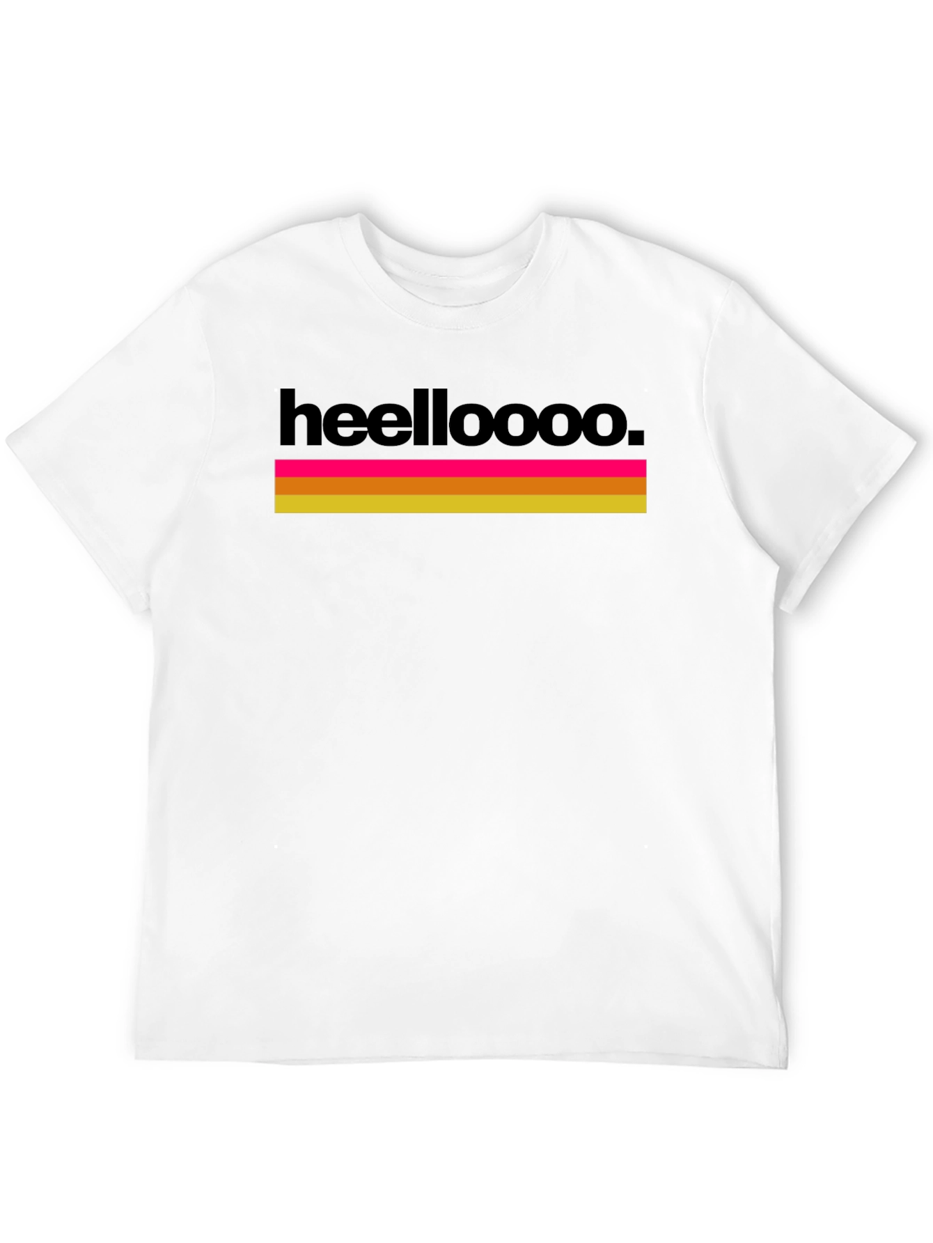 Black Heelloooo. Graphic Tee - Retro Style view 12