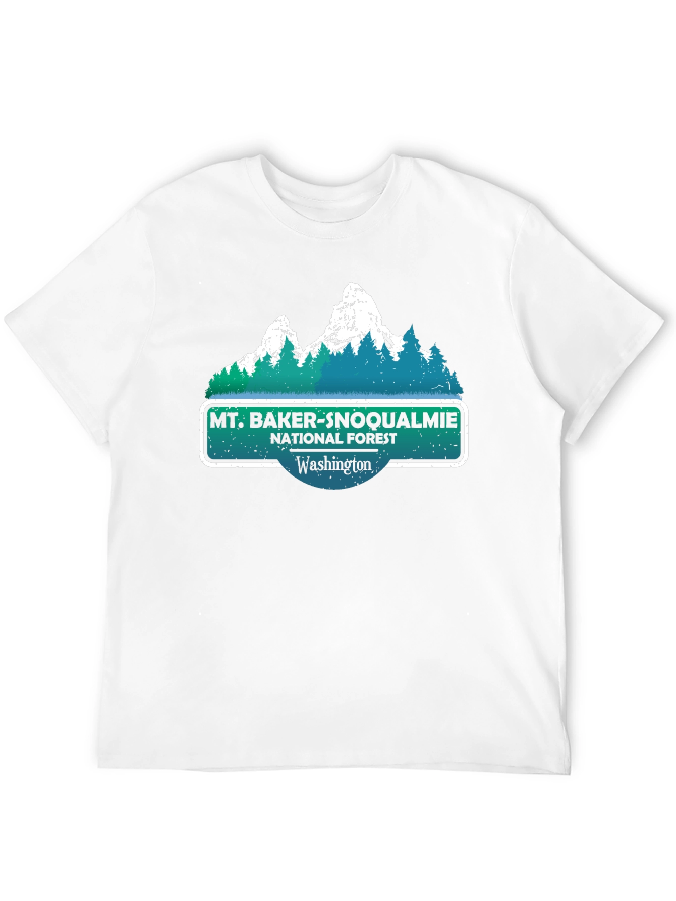 Black Mt. Baker-Snoqualmie National Forest T-Shirt view 12