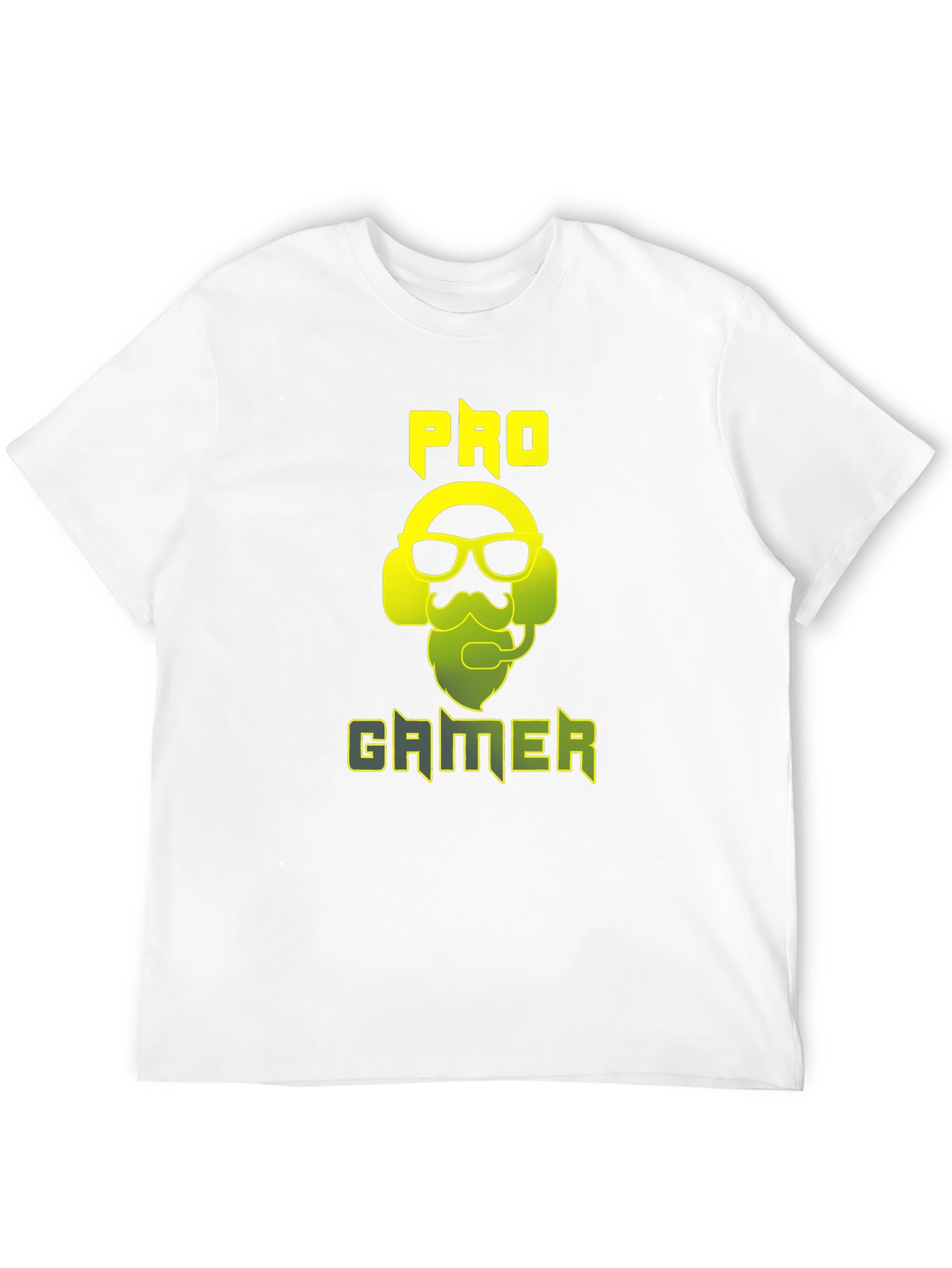 Black Pro Gamer Graphic Tee - Black Cotton Blend Shirt view 12