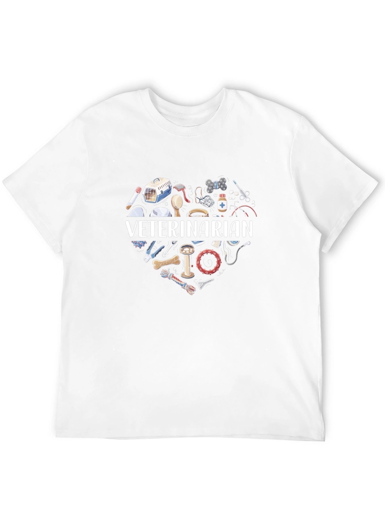 Veterinarian Heart Graphic T-Shirt - 12