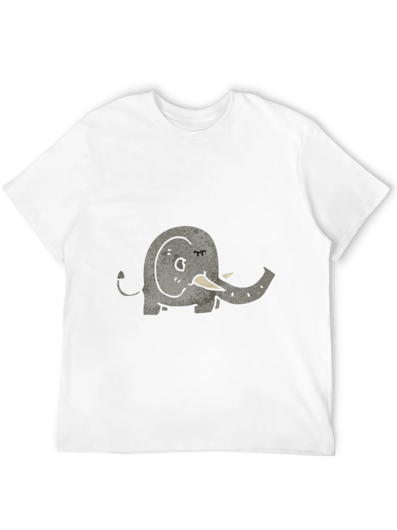 Black Elephant Graphic T-Shirt - Unisex Casual Tee view 12