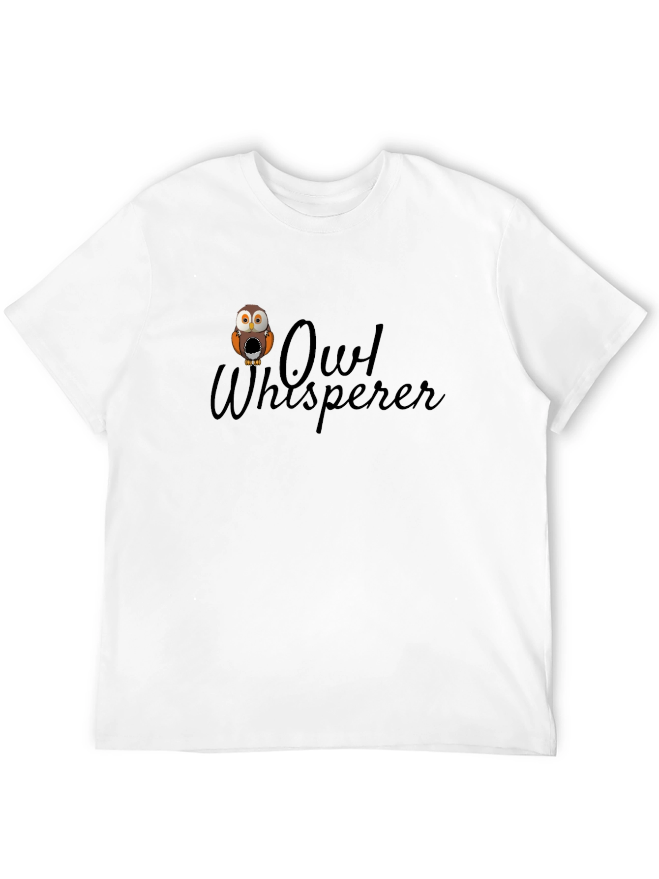 Black Owl Whisperer Graphic T-Shirt - Black view 12