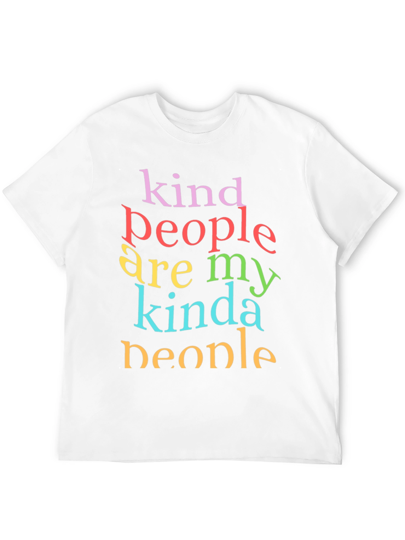 Black Kind People Are My Kinda People T-Shirt view 12