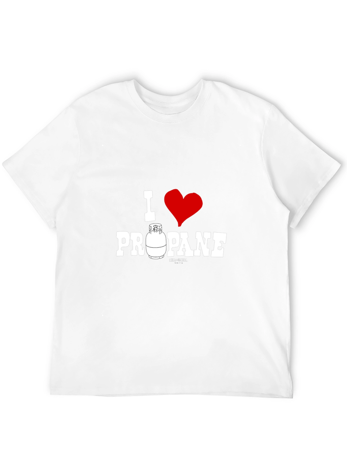 Black I Love Propane T-Shirt - BBQ Grill Master Tee view 12
