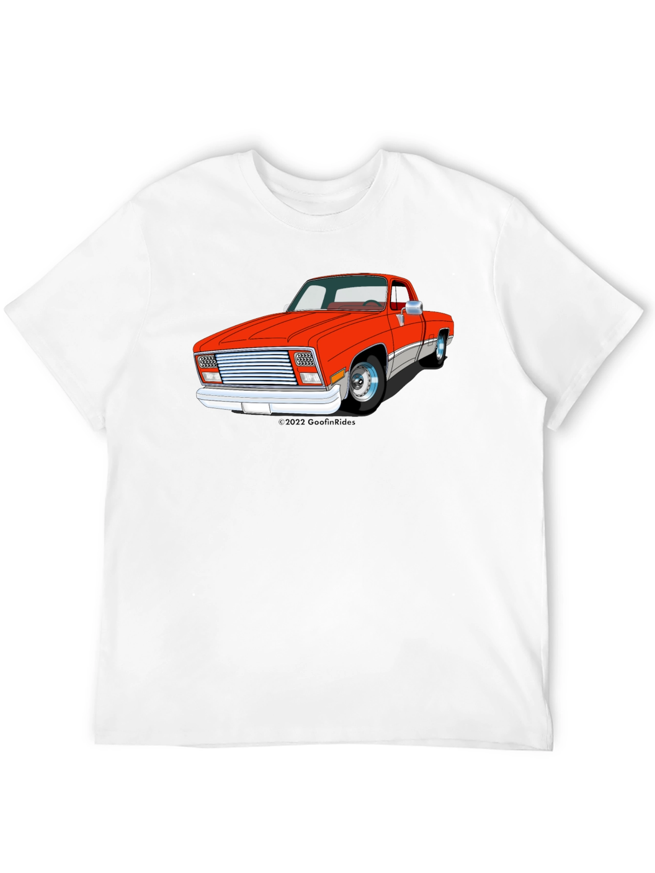 Black Classic Truck Graphic Tee - Men's Black T-Shirt view 12