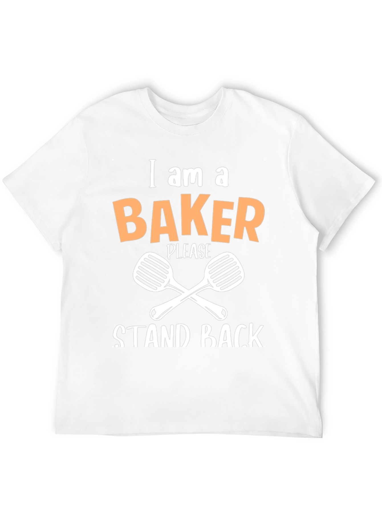 Black I am a Baker T-Shirt - Stand Back - Funny Baking Tee view 12