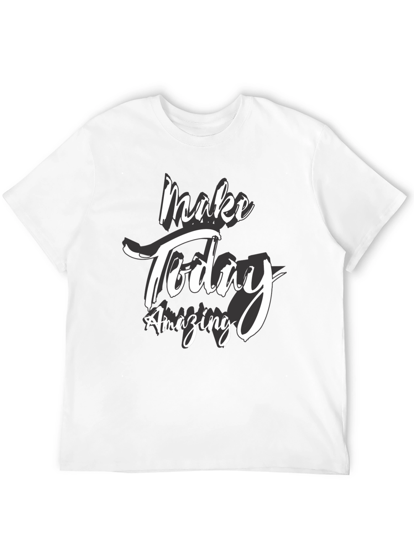 Black Make Today Amazing Graphic Tee view 12