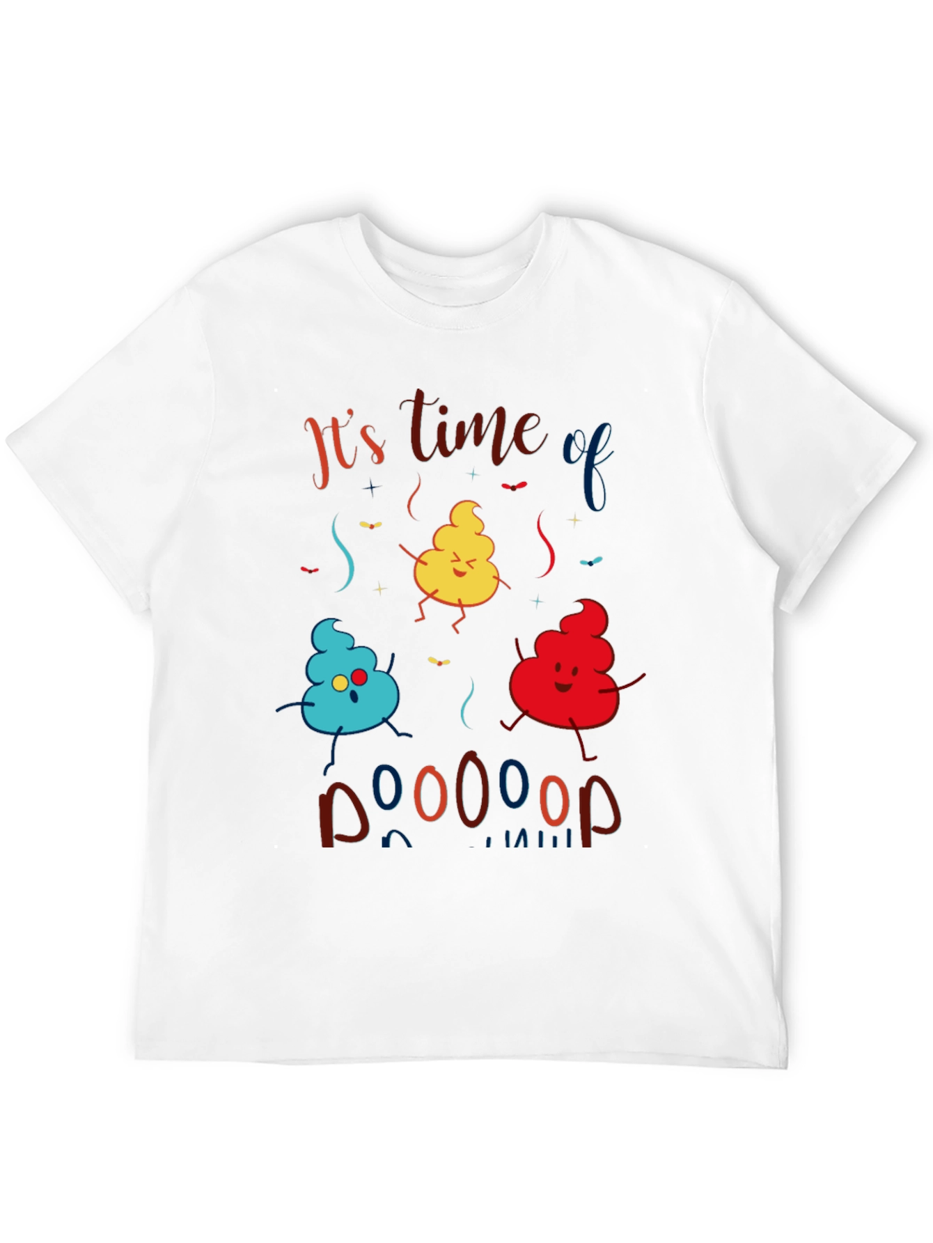 Black It's Time of Doooop T-Shirt view 12