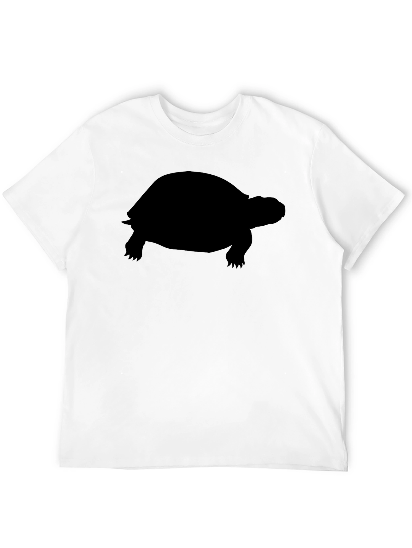 Black Black Turtle Silhouette T-Shirt view 12