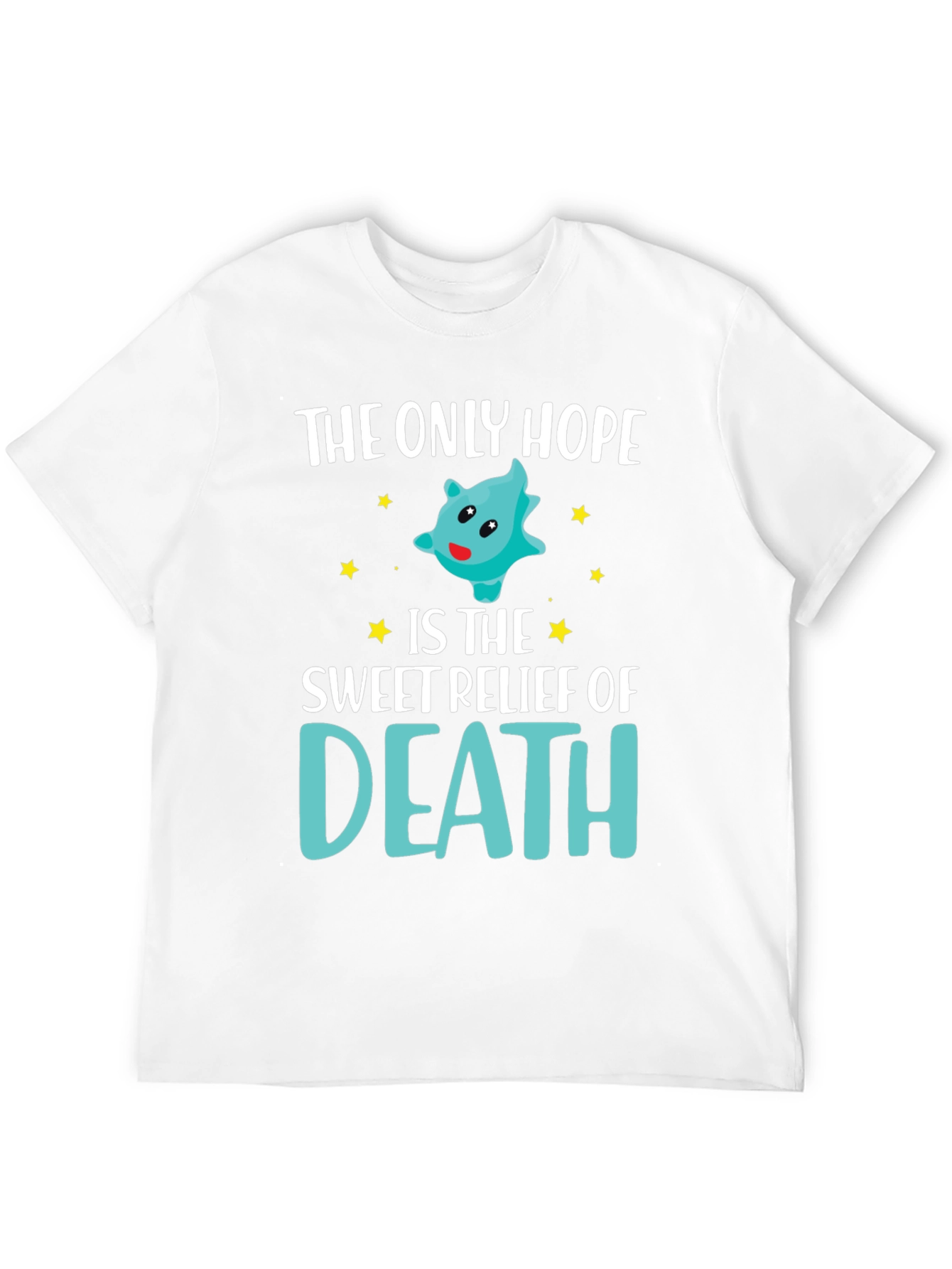 Black The Only Hope Death T-Shirt Funny Graphic Tee view 12