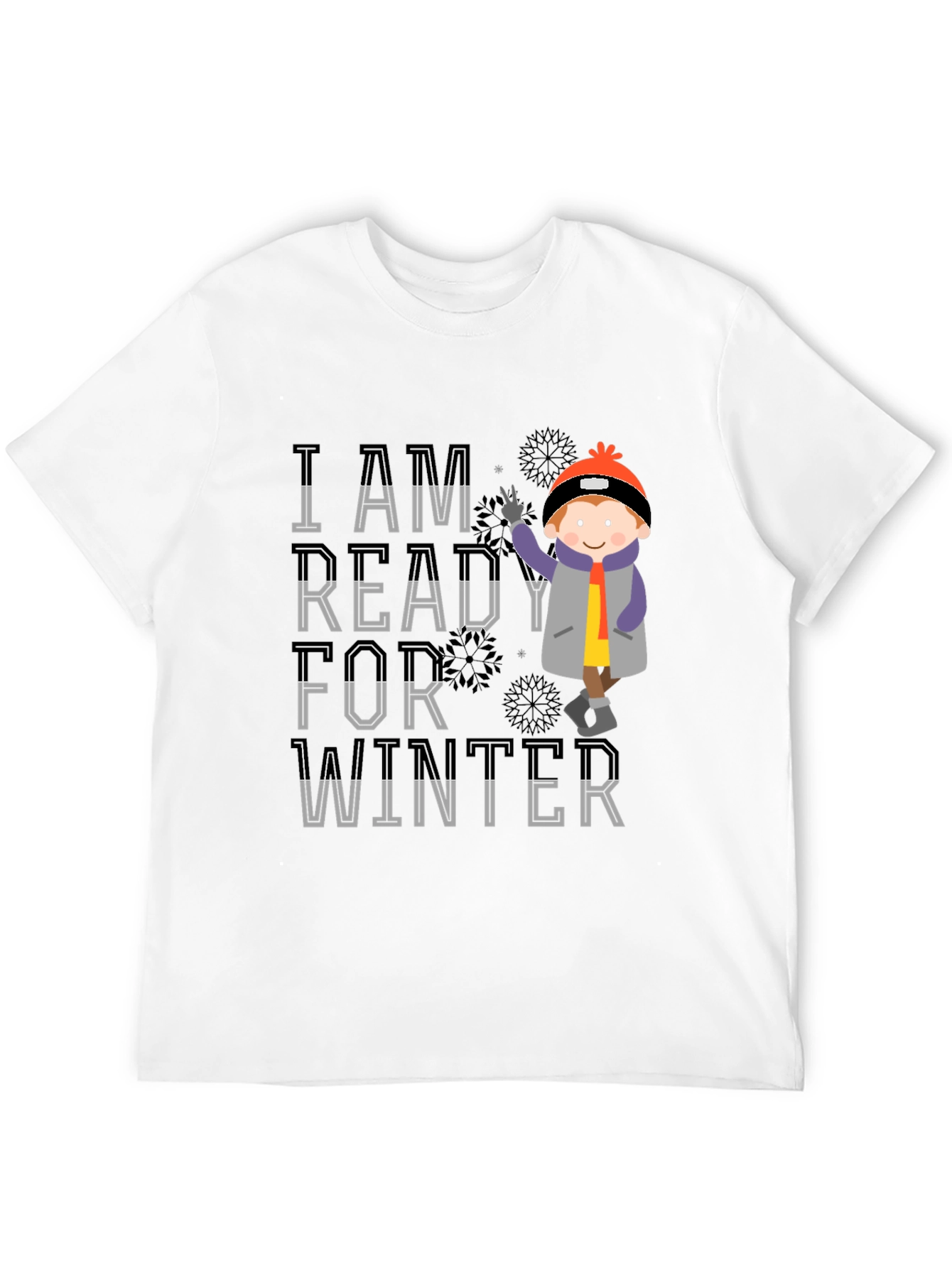 Black Winter Ready Graphic Tee view 12