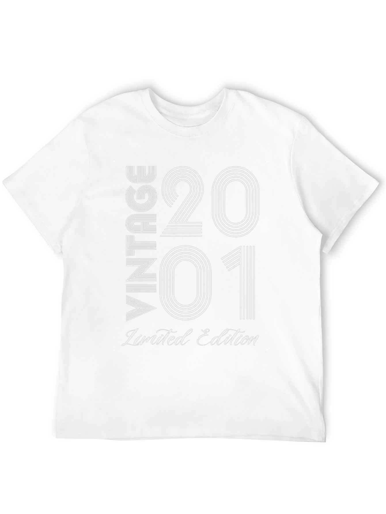 Black Vintage 2001 Limited Edition T-Shirt view 12